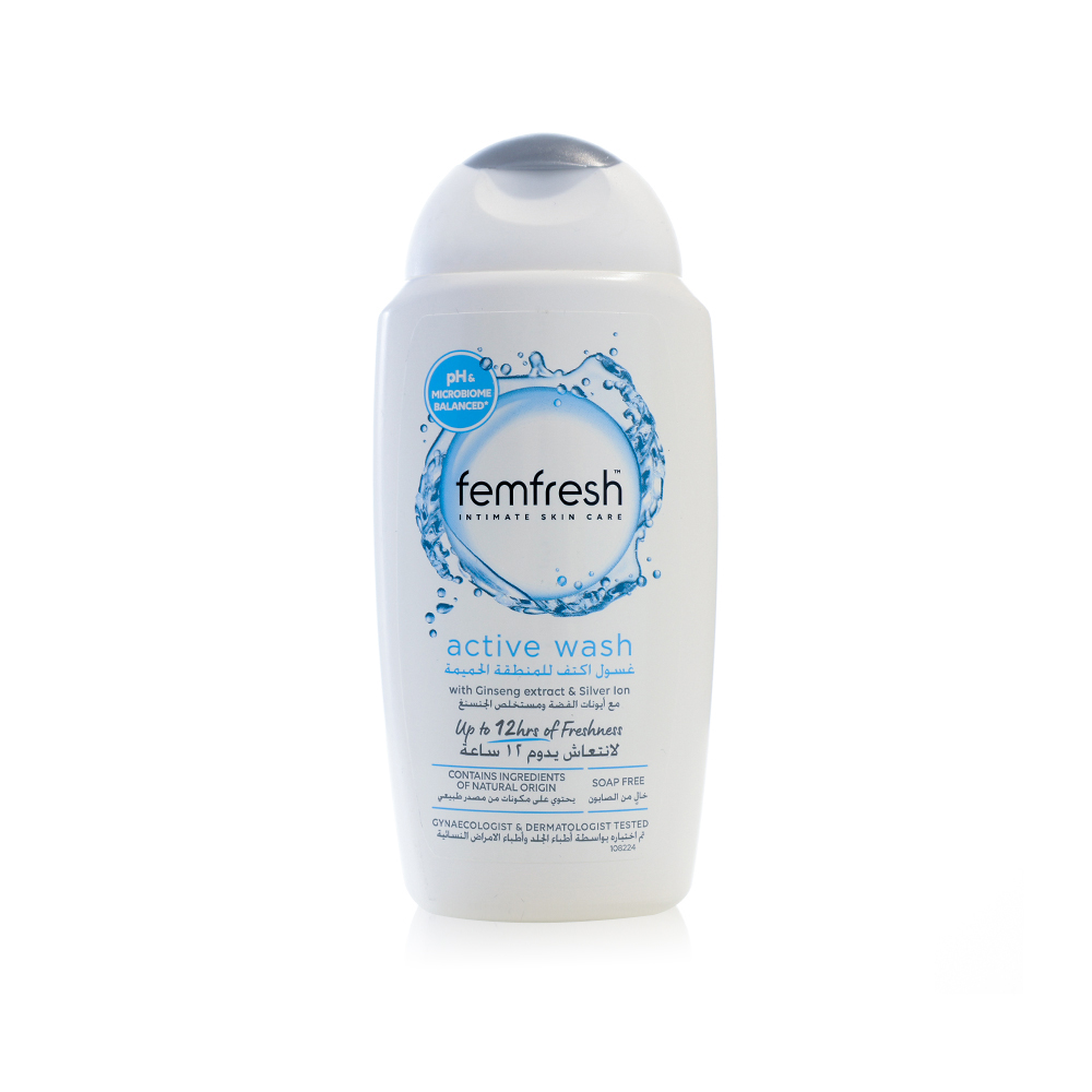 Femfresh intimate active fresh wash 250ml
