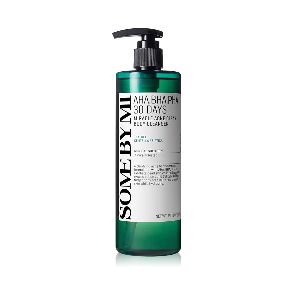 Some By Mi AHA-BHA-PHA 30 Days Miracle Acne Clear Body Cleanser, 400ml