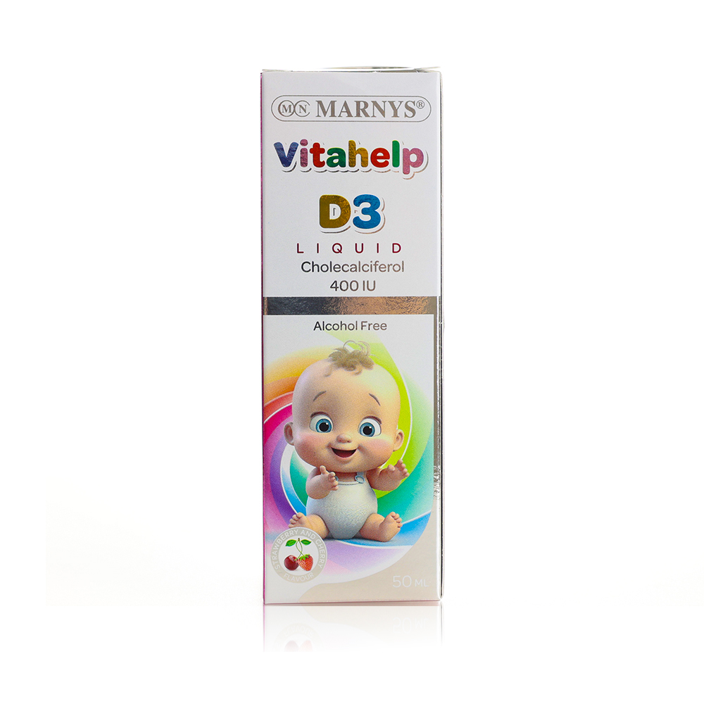 Marnys Vitahelp Vitamin D Liquid 50Ml