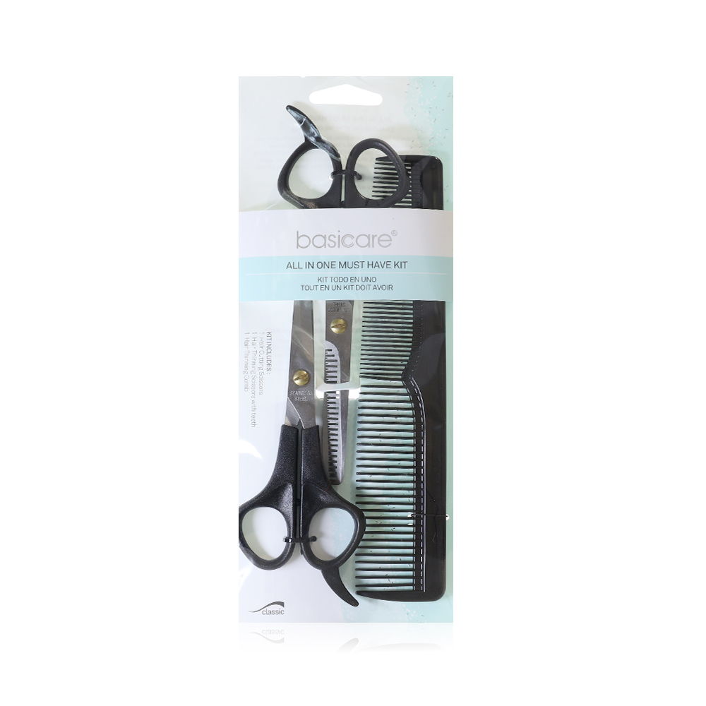 Basicare Hairdressing All-In-One Kit 3 Pieces