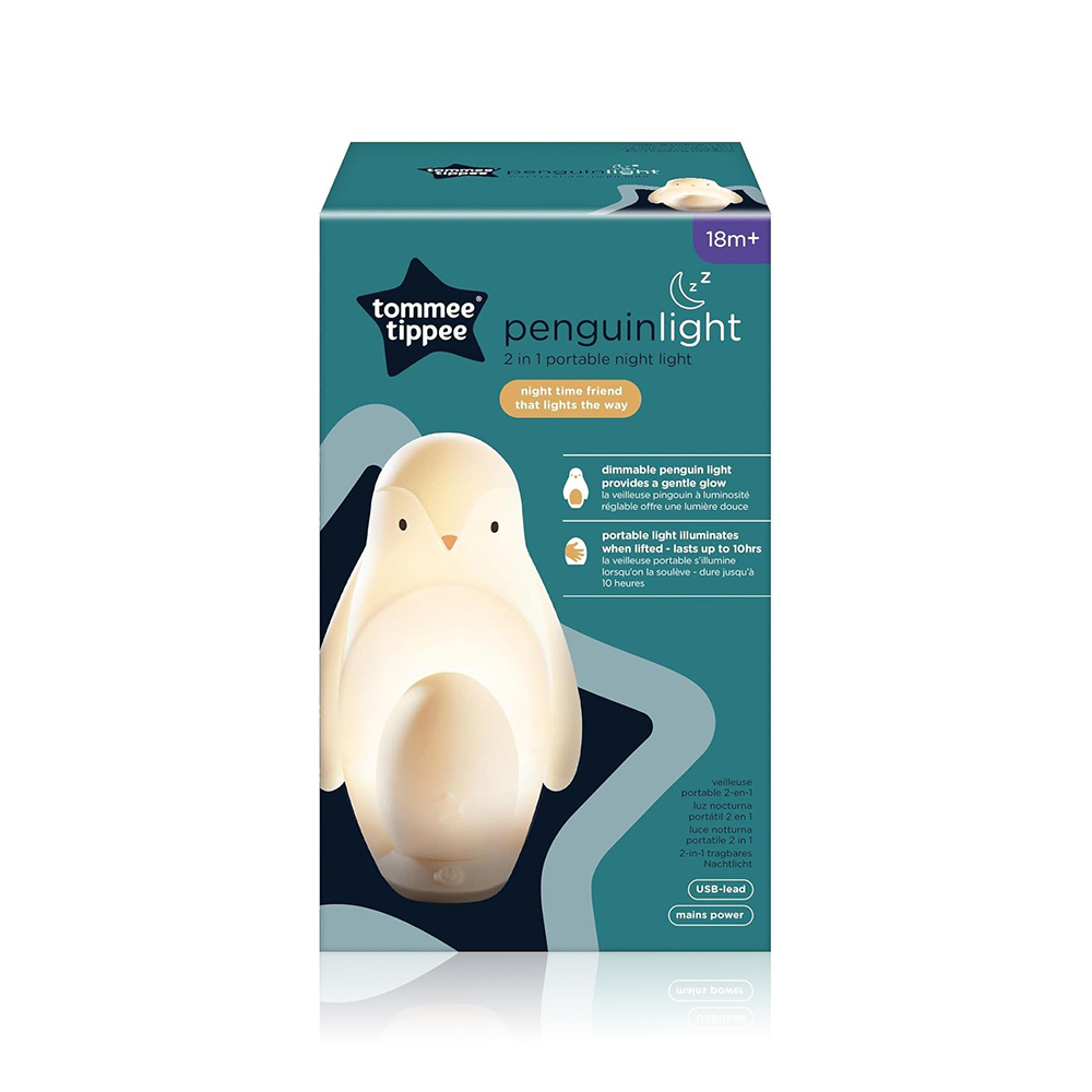 Tommee tippee penguin 2in1 portable night light