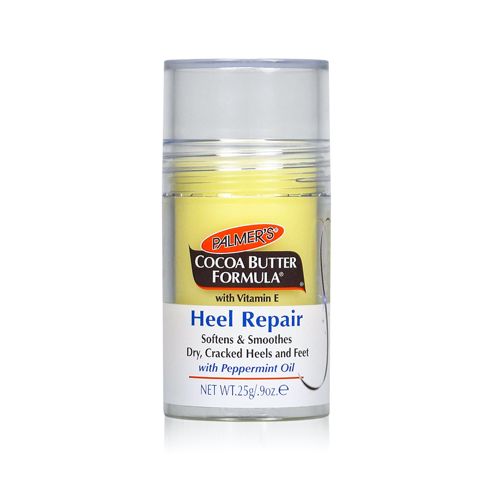 Palmer's Cocoa Butter Formula Softening & Smoothing Heel Repair Stick with Vitamin E & Peppermint Oil for Dry & Cracked Heels, 25g