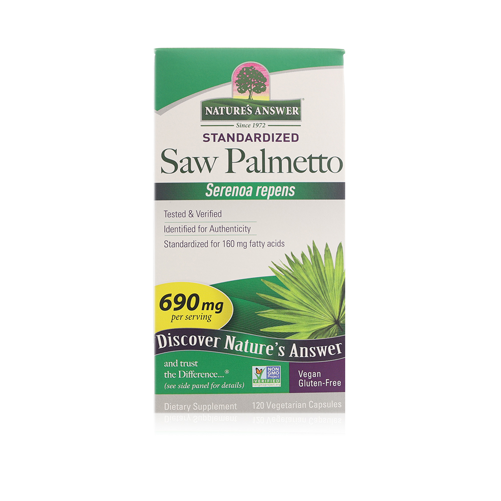 Nature Answer Saw Palmetto 690Mg 120Cap