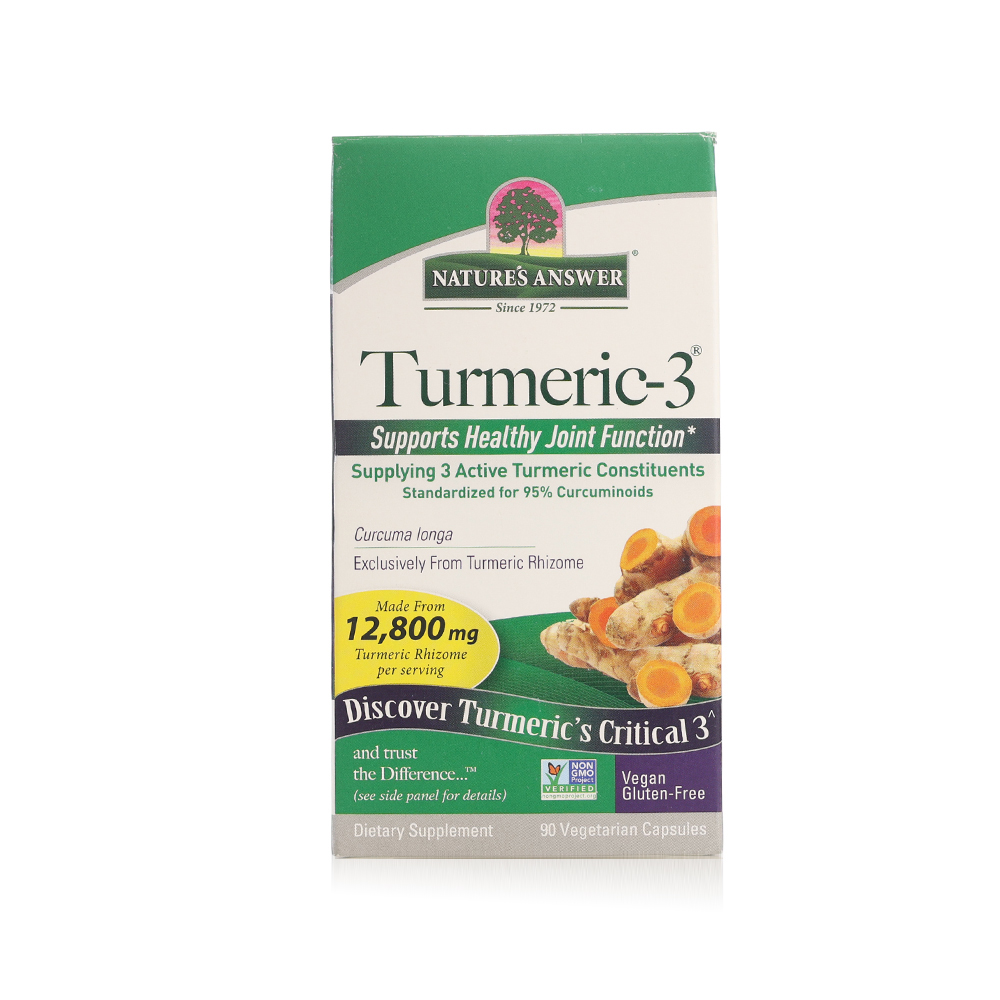 Nature Answer Turmeric 3 12800Mg 90Cap