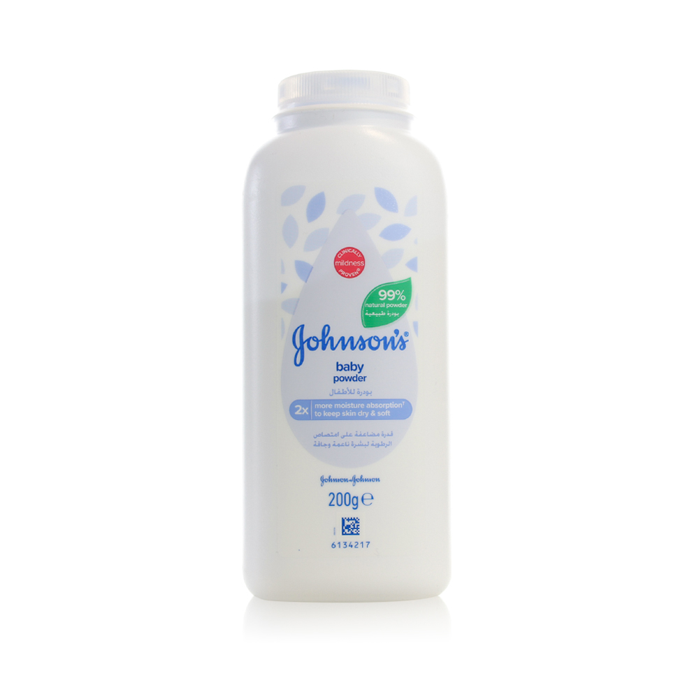 J&J Baby Natural Powder 200 Gm