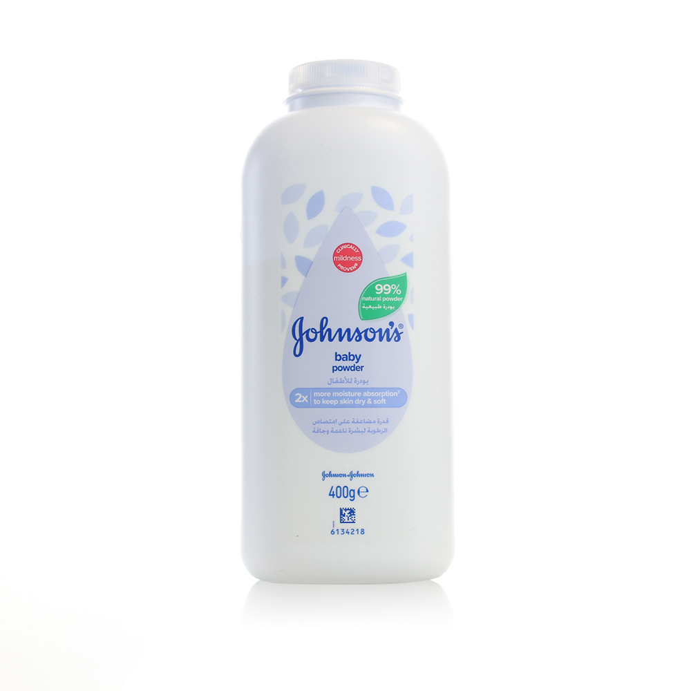 J&J Baby Natural Powder 400 Gm