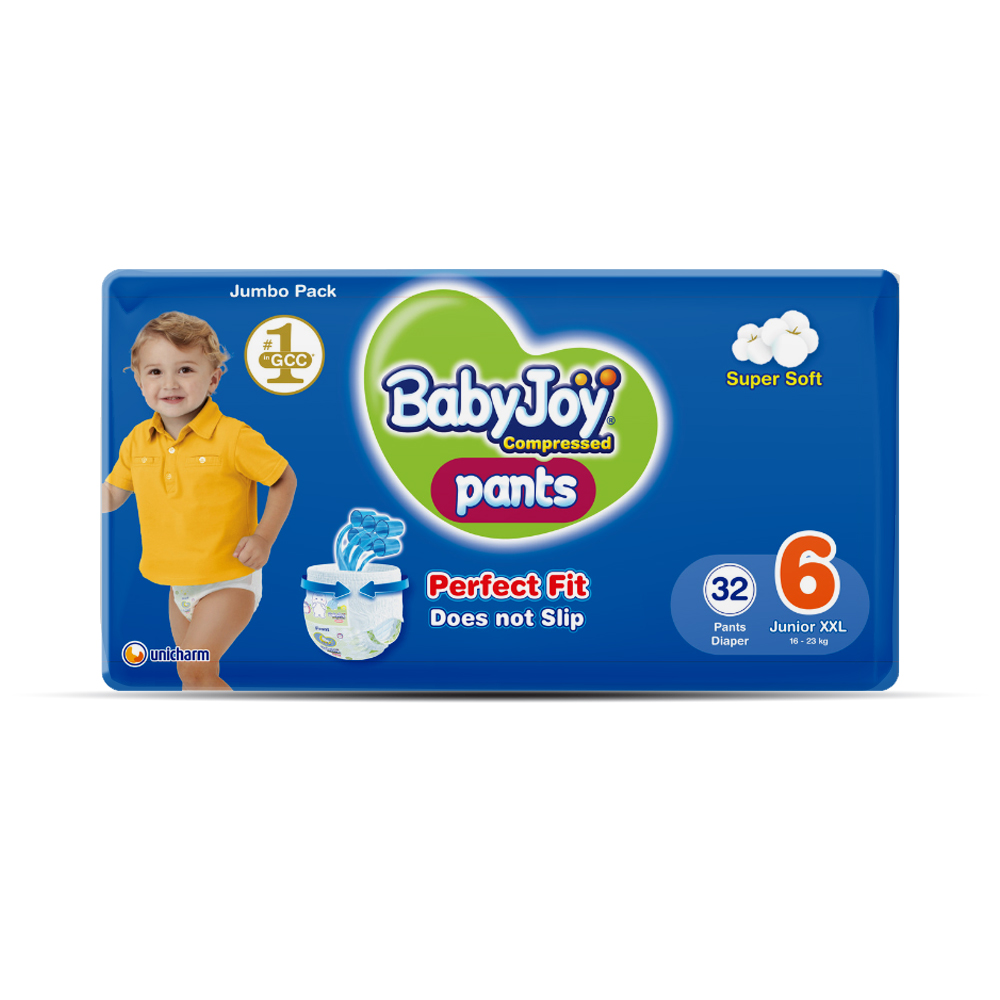 Babyjoy Pants Jumbo Pack S6 16-23Kg