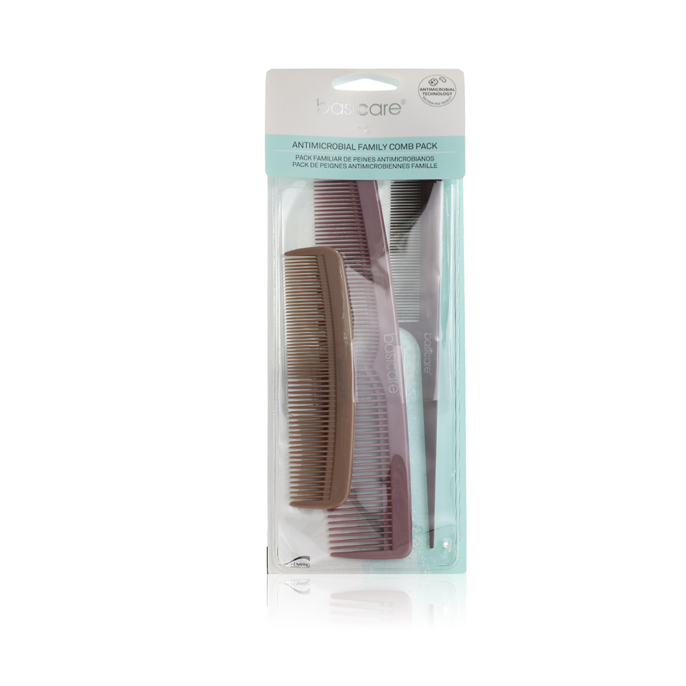 BasiCare Family Comb Set – 3 pcs
