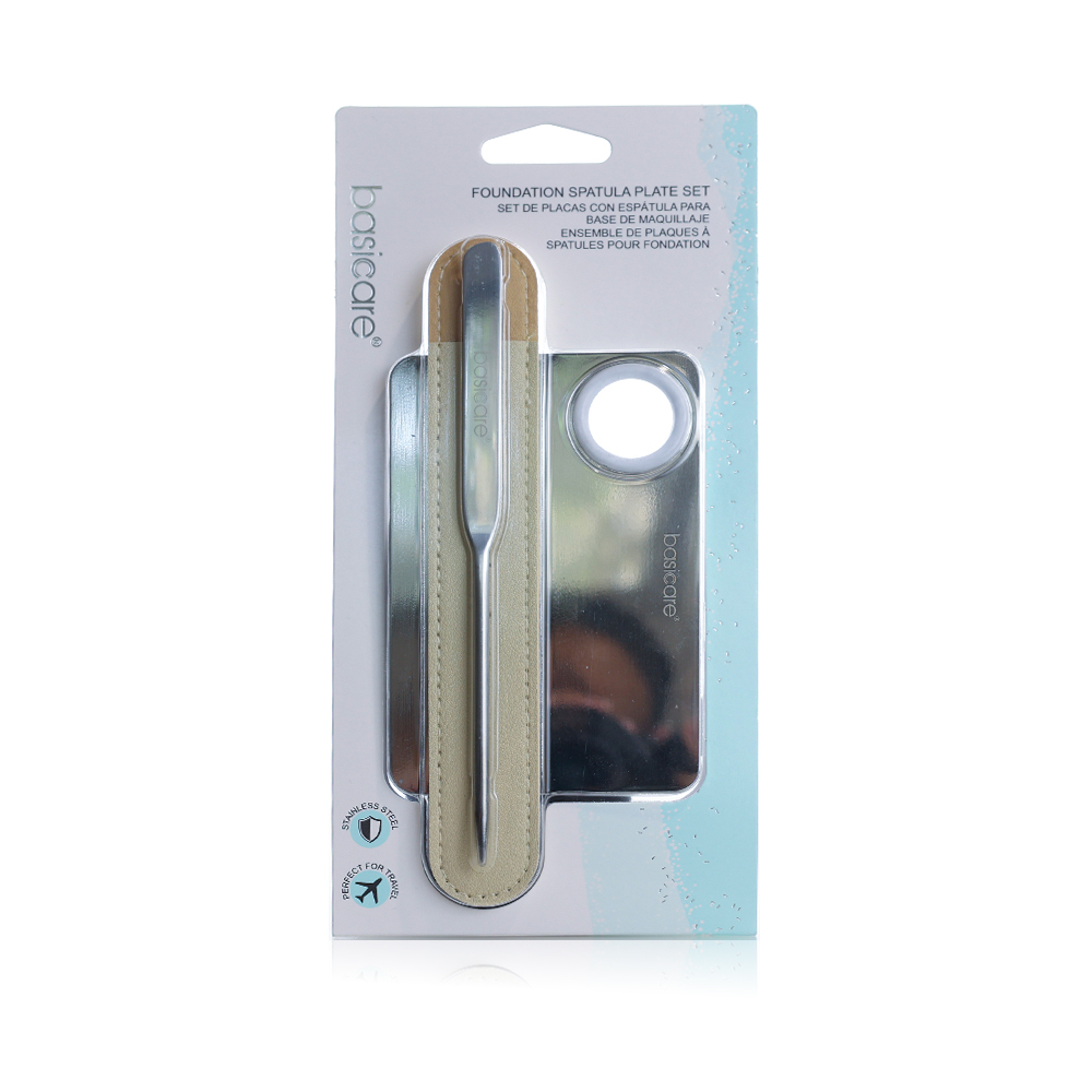 BasiCare Foundation Spatula & Plate Set