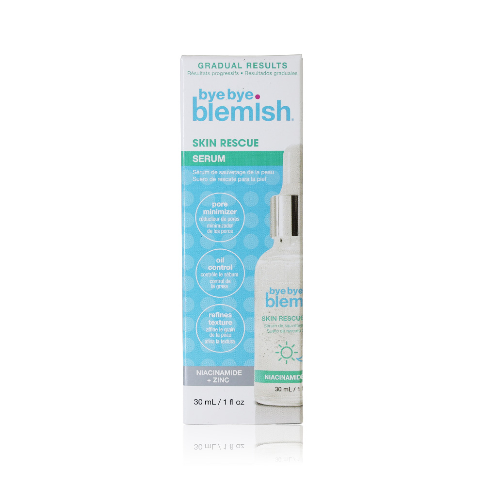 Bye Bye Blemish Skin Rescue Face Serum with Niacinamide & Zinc, 30ml
