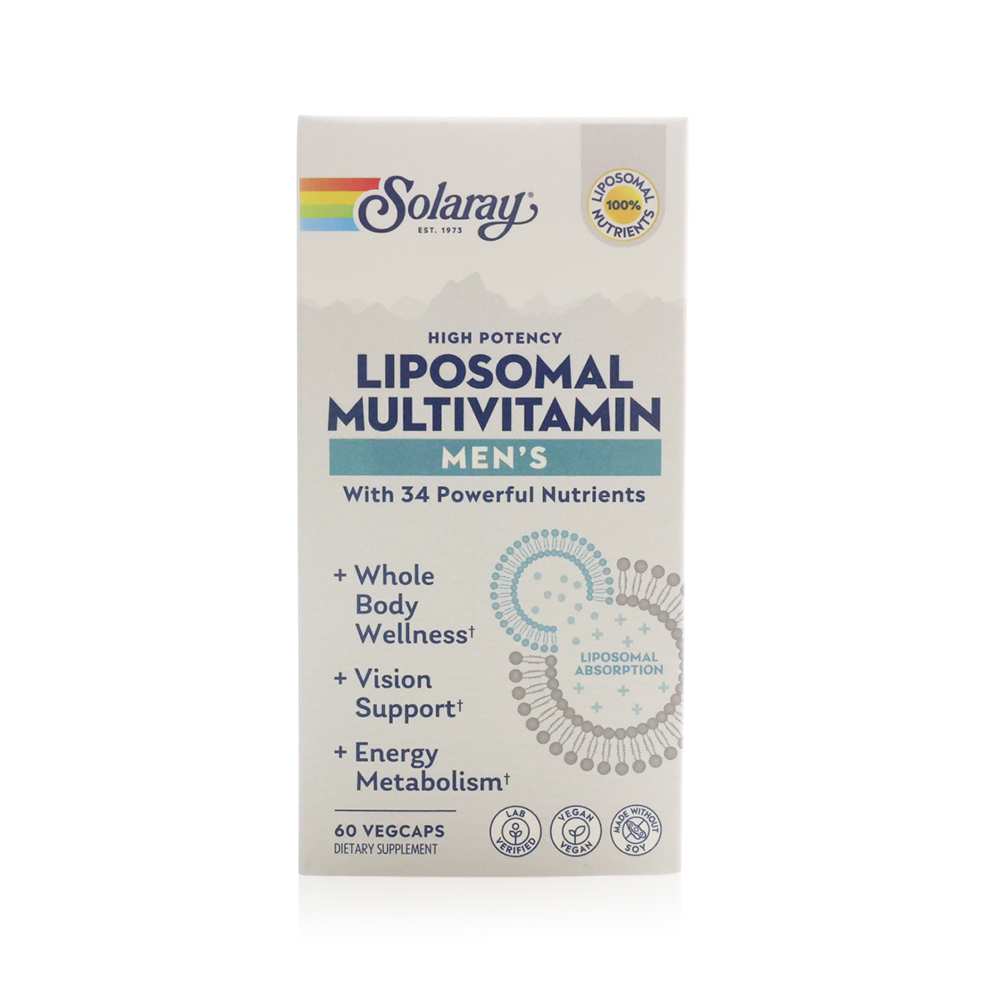Solaray Mens Liposomal Multivitamin 60Cap