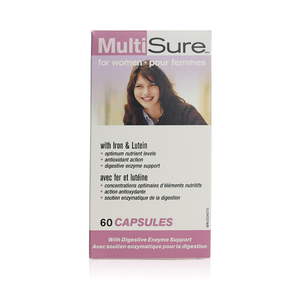 Webber Naturals MultiSure Women – 60 Capsules