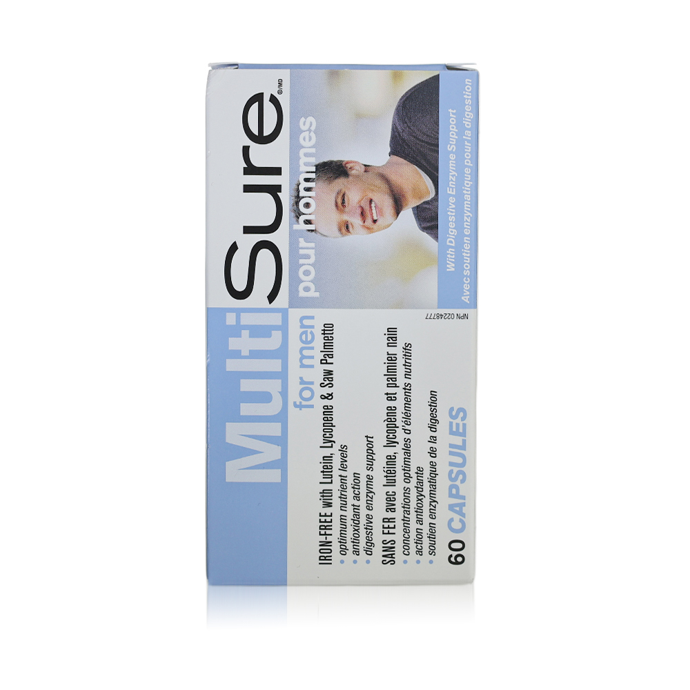 Webber Naturals MultiSure Men – 60 Capsules