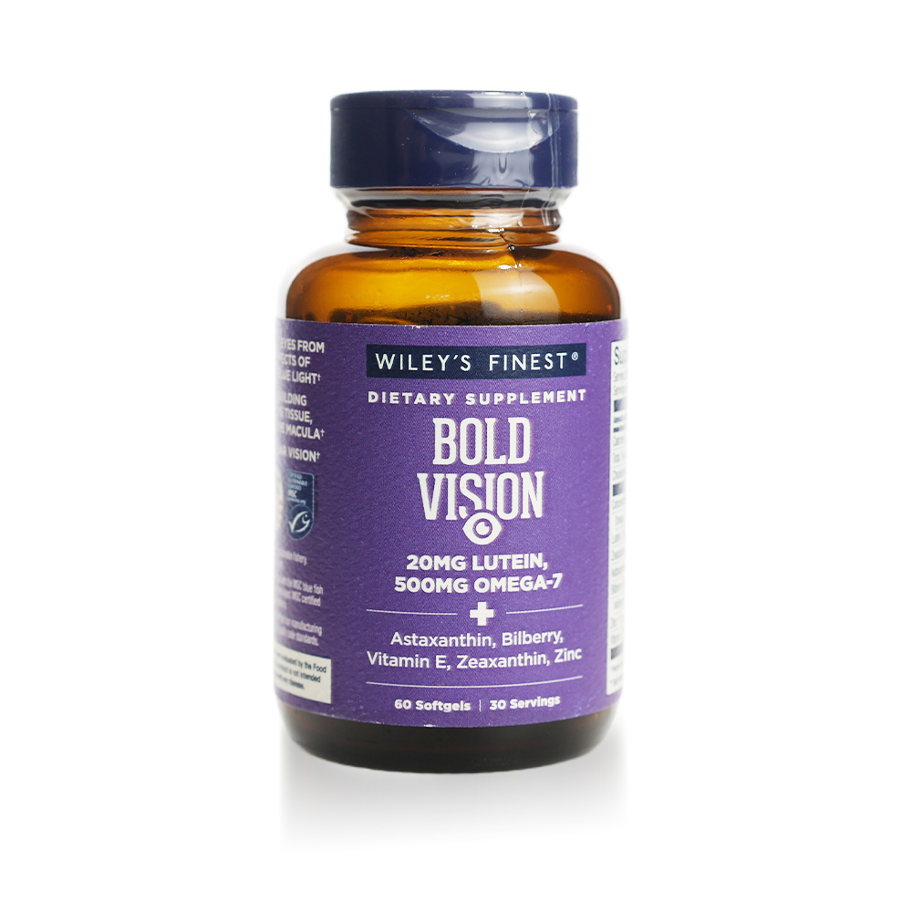 Wiley’s Finest Bold Vision Proactive 550 MG – 60 Softgels