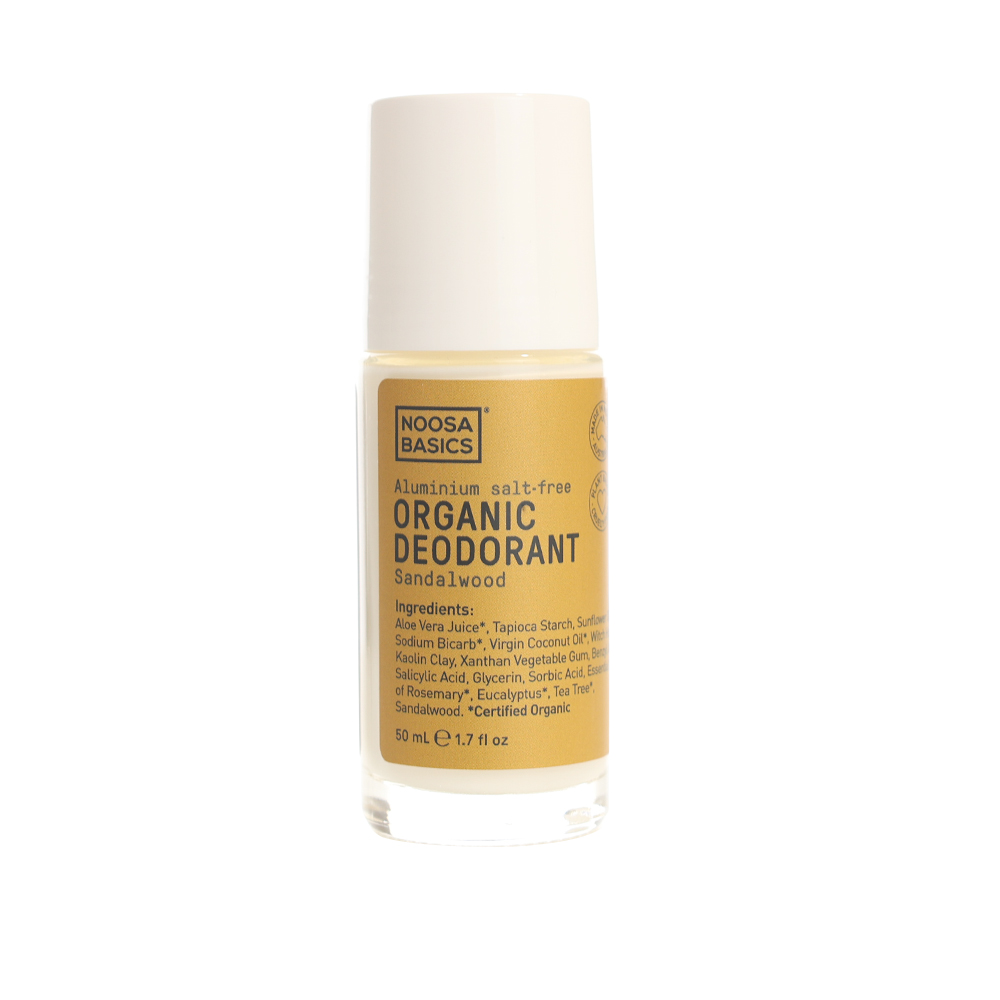 Noosa Basics Sandalwood Organic Deodorant – 50 mL