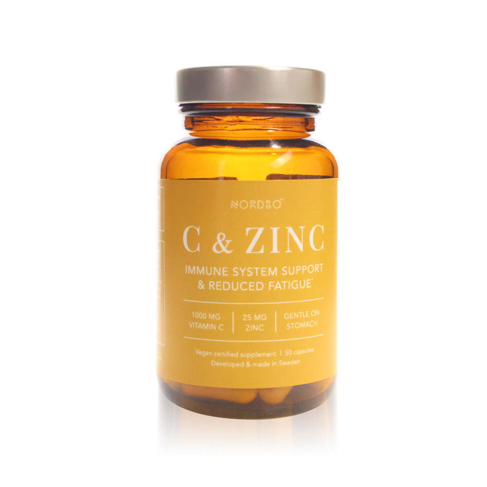 Nordbo Vitamin C + Zinc Capsules