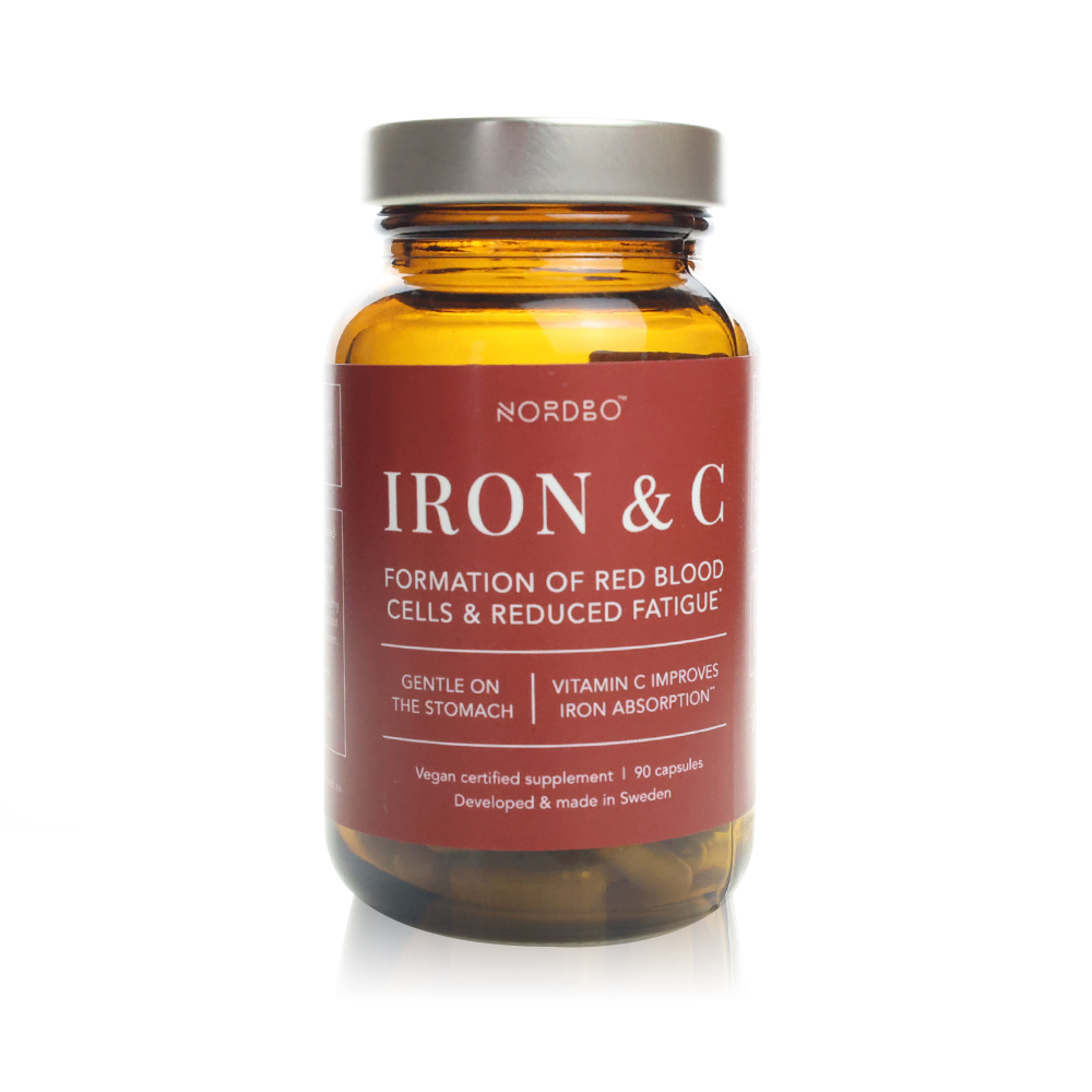 Nordbo Iron+Vitamin C Capsules