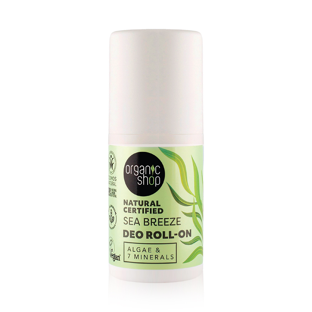 Organic Shop Seabreeze Deo Roll-On Algae and 7 Minerals