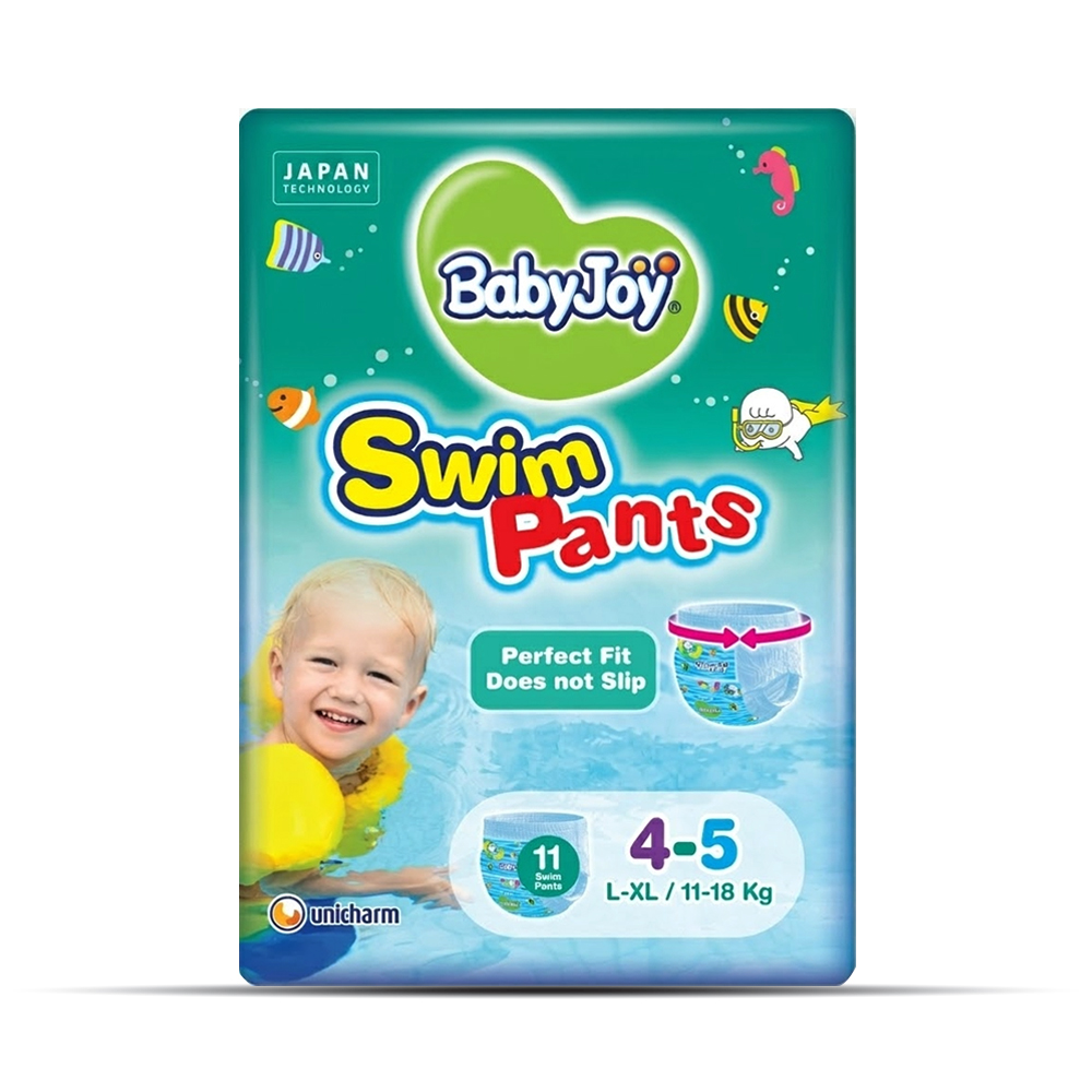 Babyjoy Swim Pants Diaper S4-5 11-18Kg