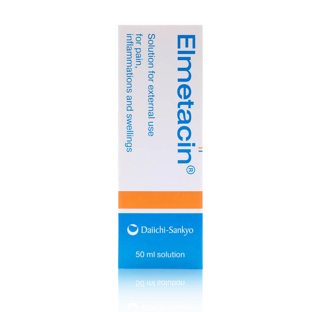 Elmetacin Solution