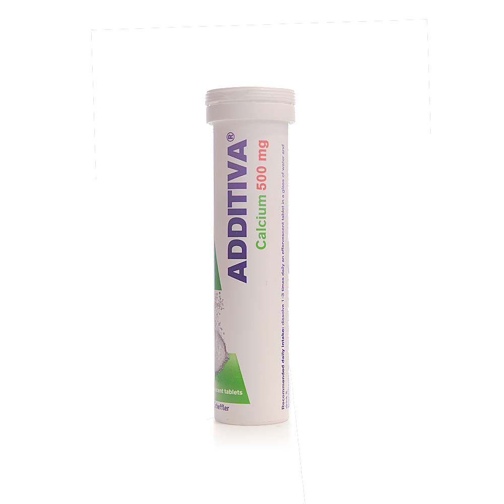 additiva calcium eff tab 500mg