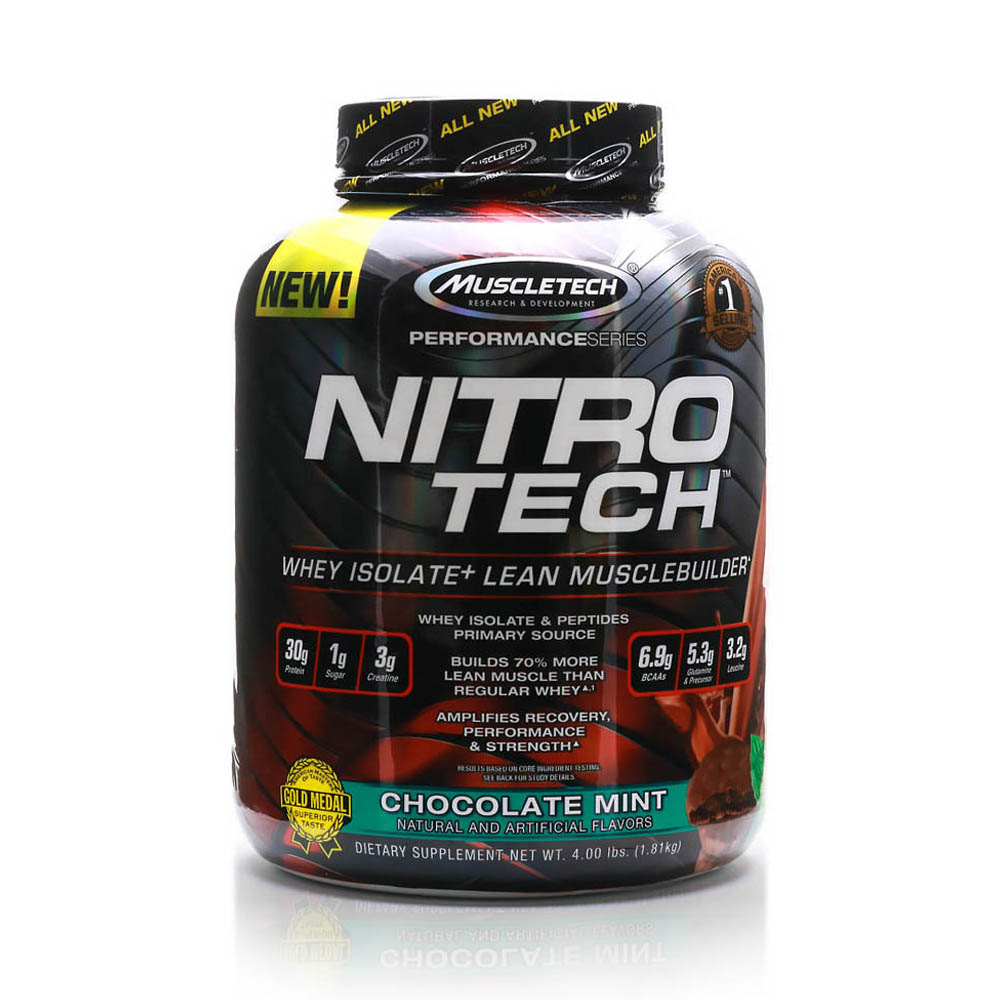 Muscletech Performance Nitrotech Mint Chocolate 41 Servings
