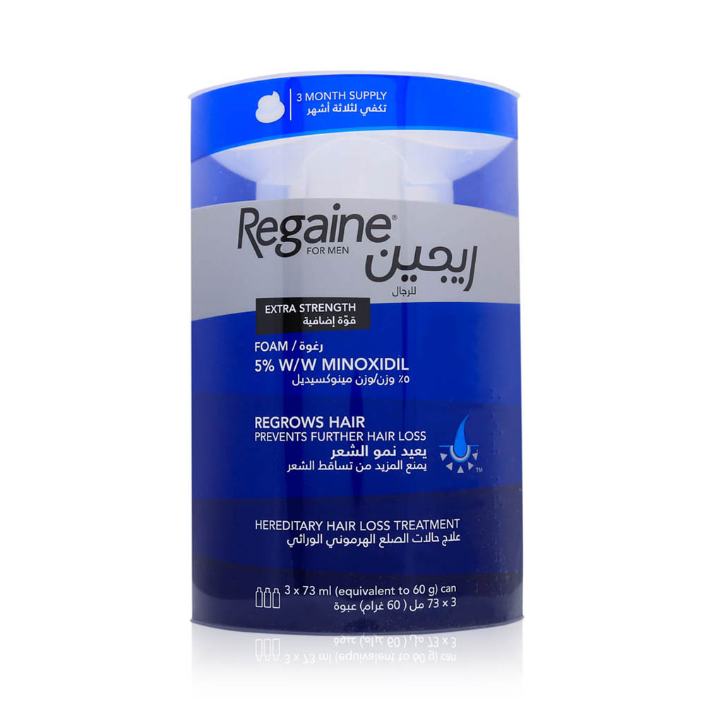 Regaine Men Foam 5% 60ml Triple Pack
