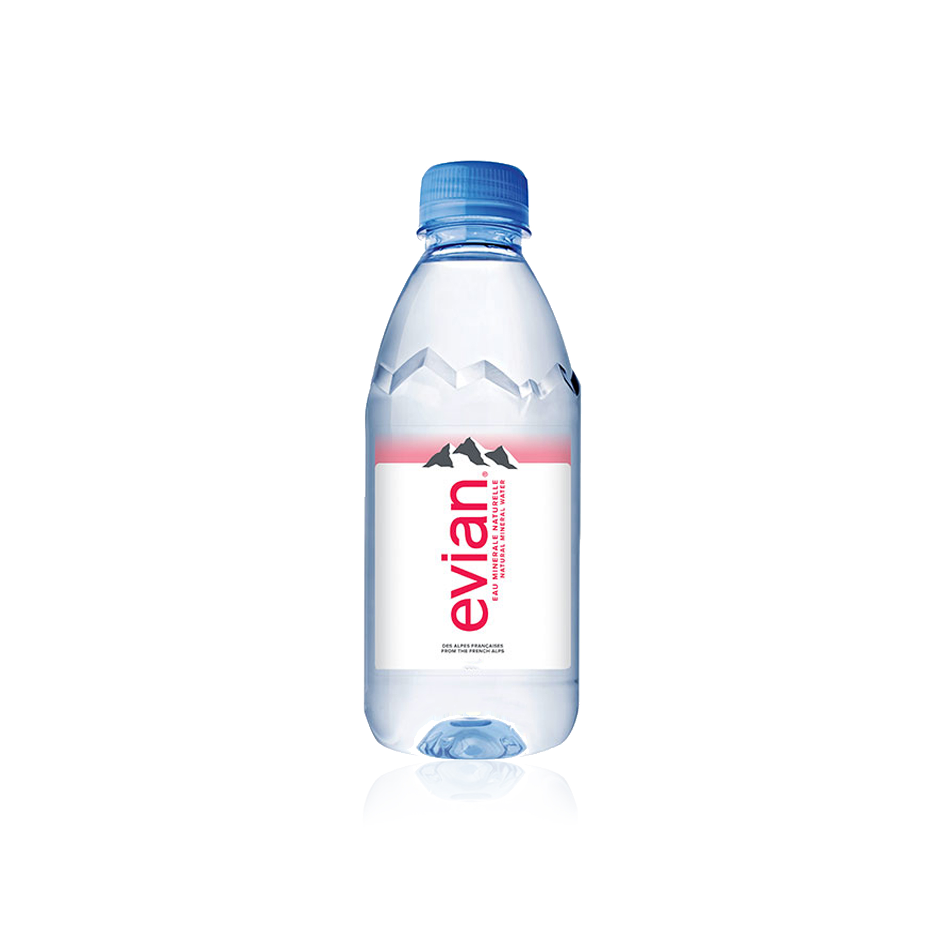 Evian Natural Mineral Water 330 ml