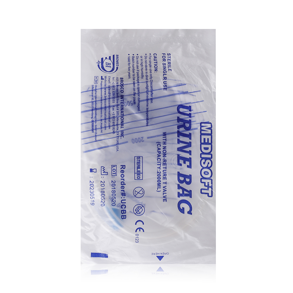 Medisoft Urine Bag with Outlet 2000ml