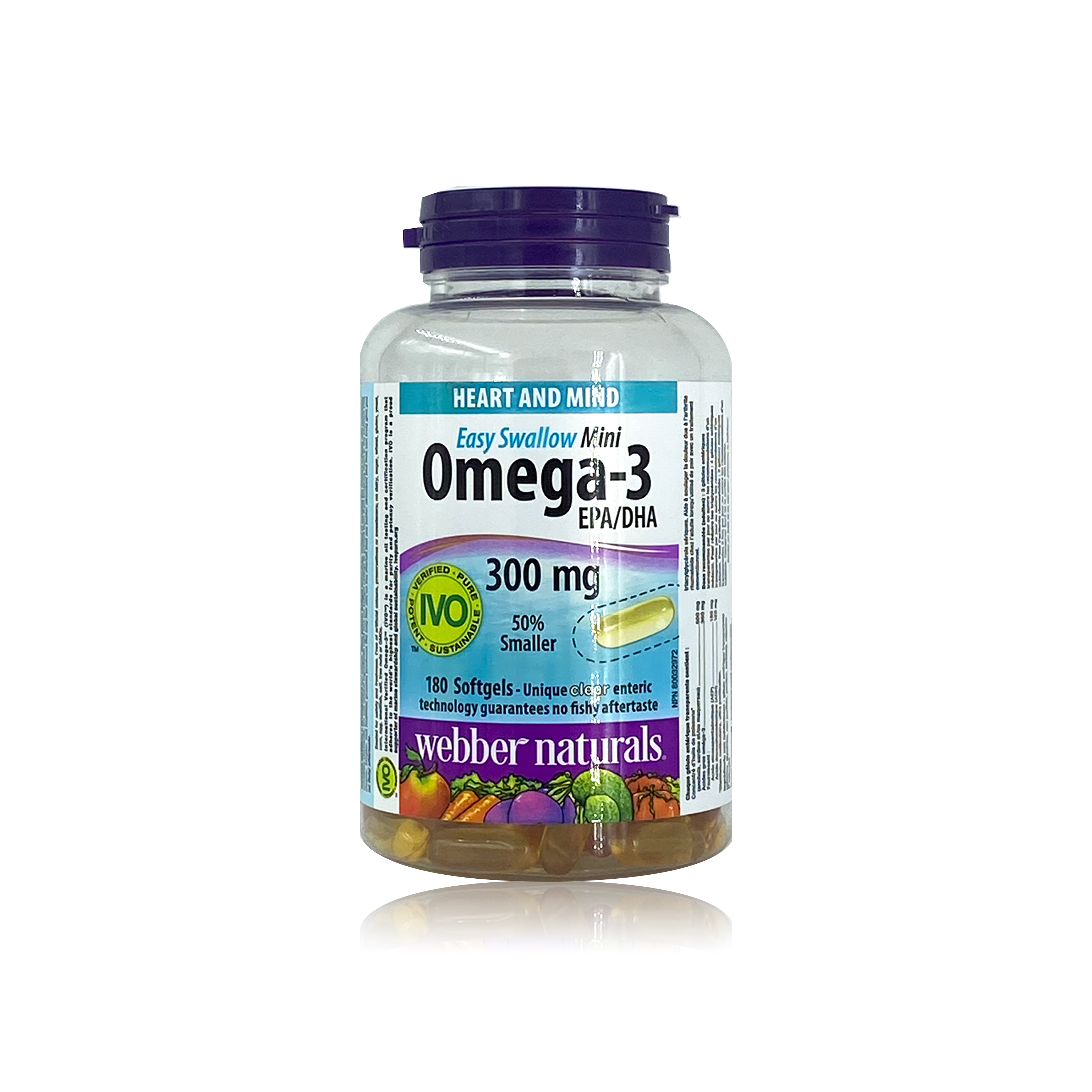 Webber Naturals Omega 3 300mg Mini 