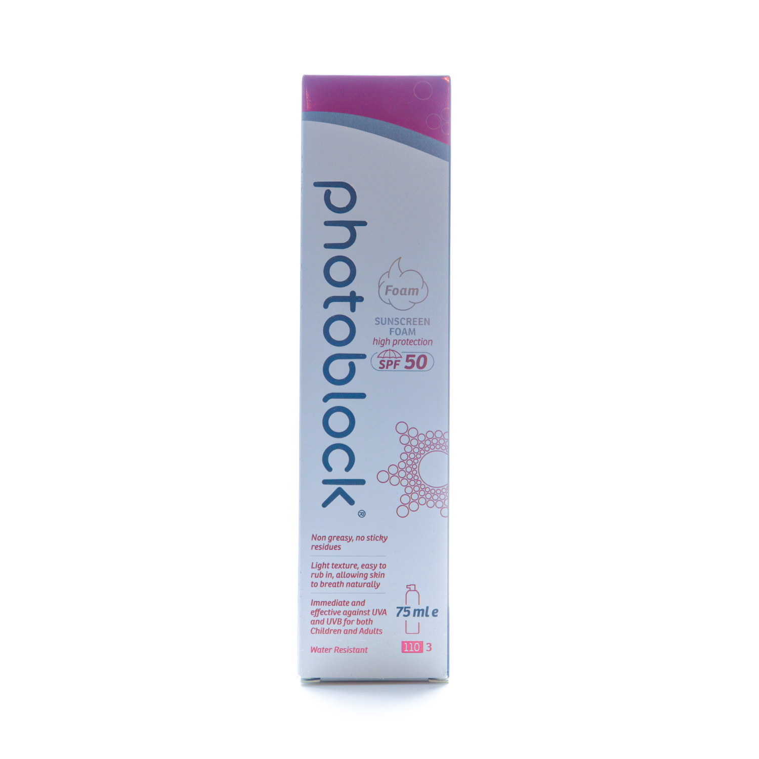 Photoblock Foam SPF50
