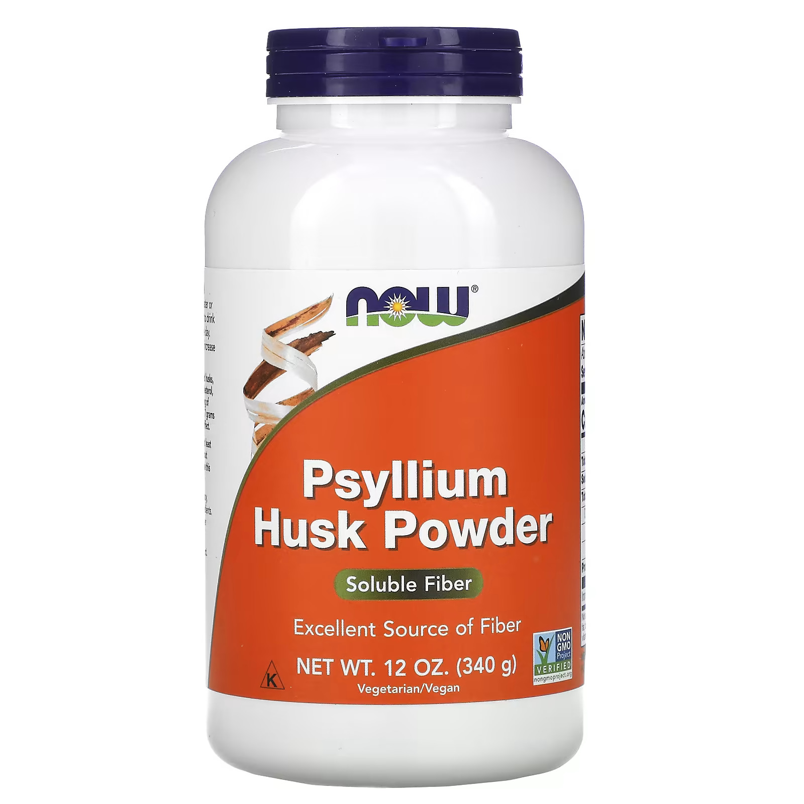 Now Organic Psyllium Husk Powder 