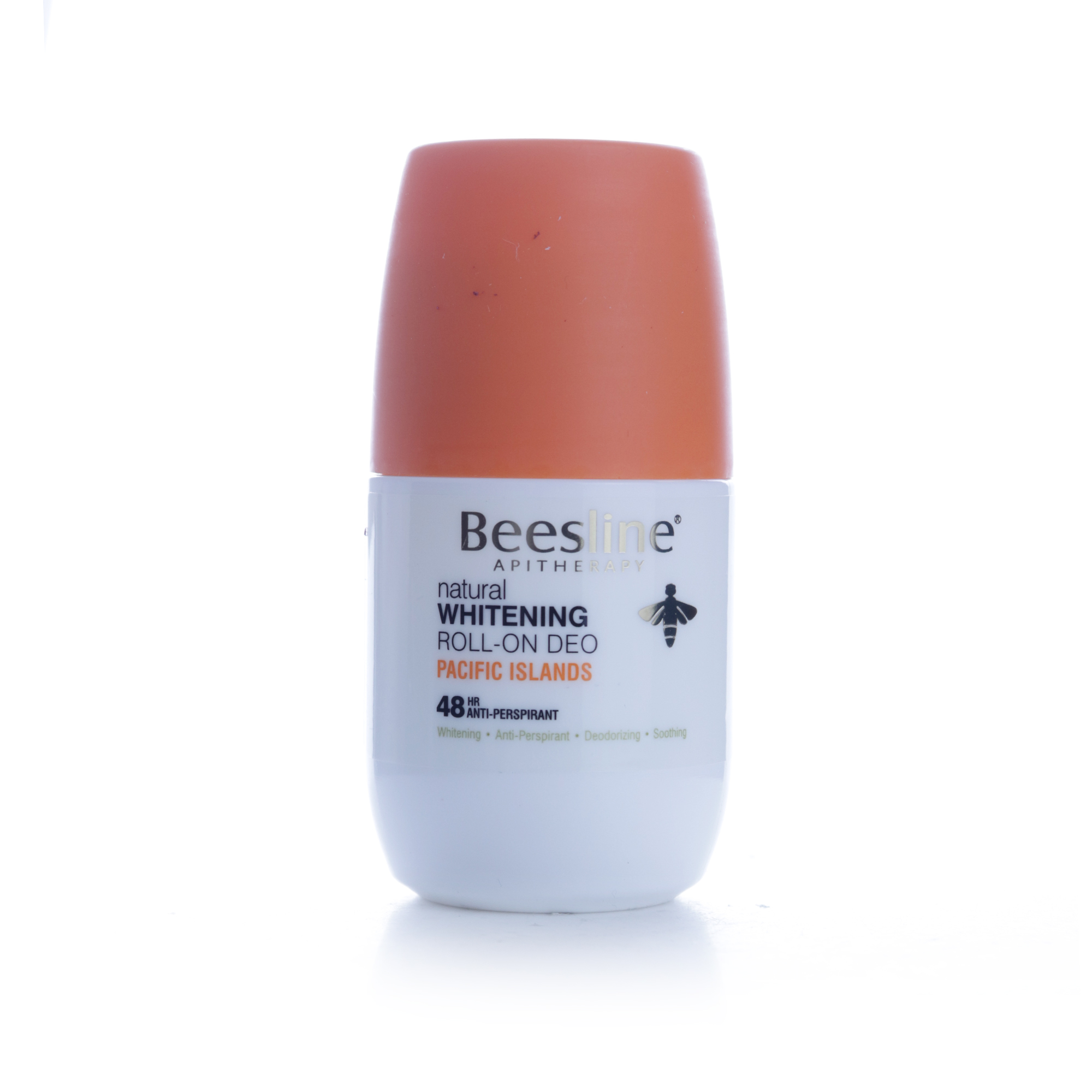 Beesline White Roll-On Deo Pacific Islands