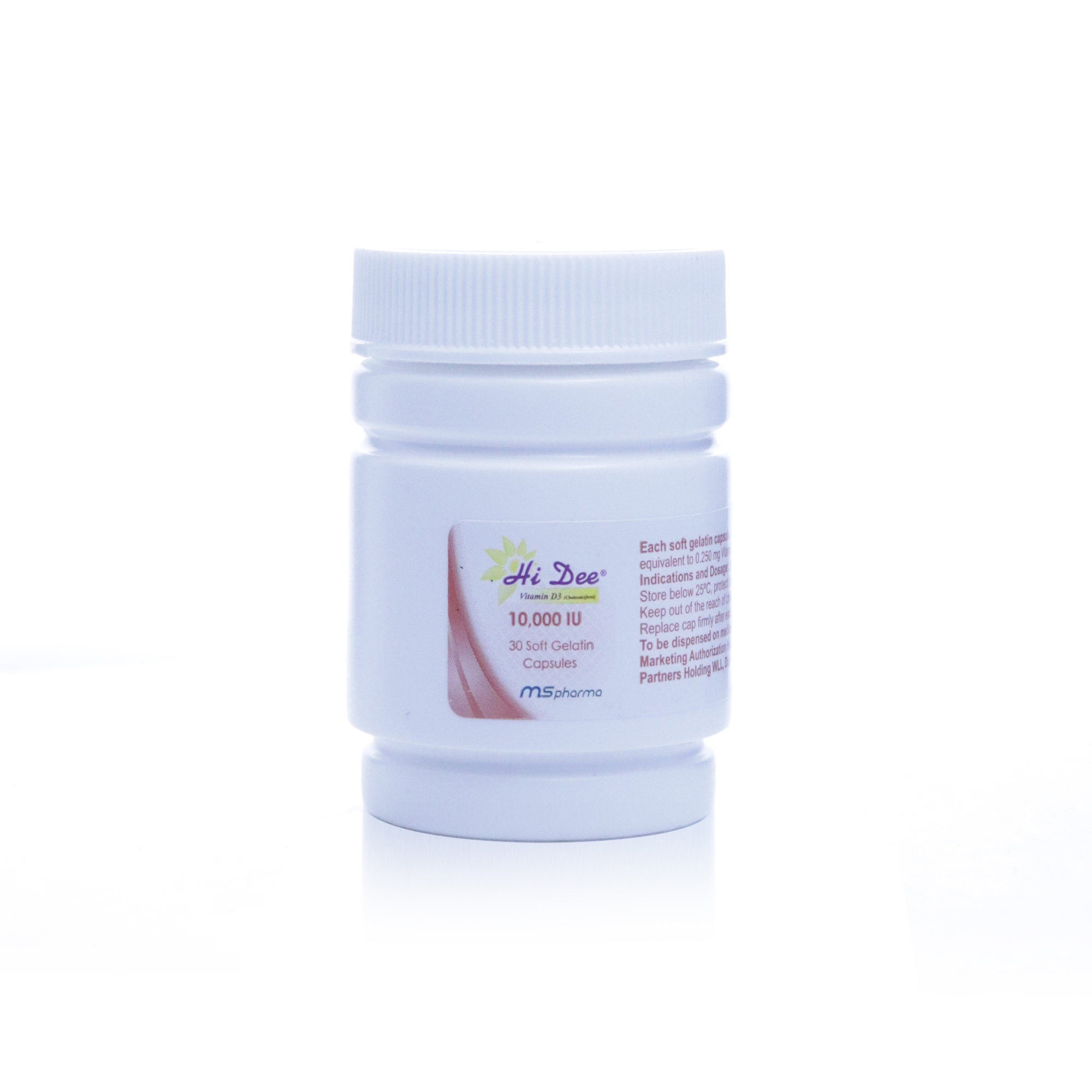 Hi Dee Vitamin D3-10000Iu Capsules, 30 Capsules