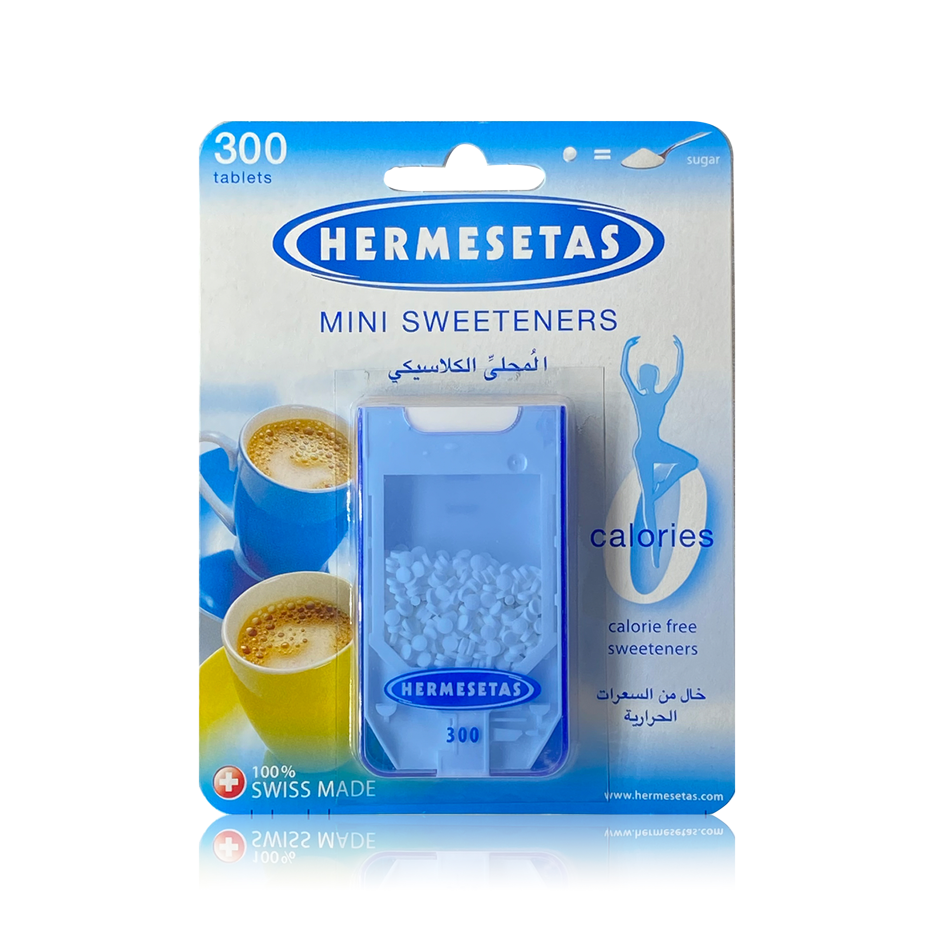 Hermesetas Mini Sweeteners Tablets, 300 Count