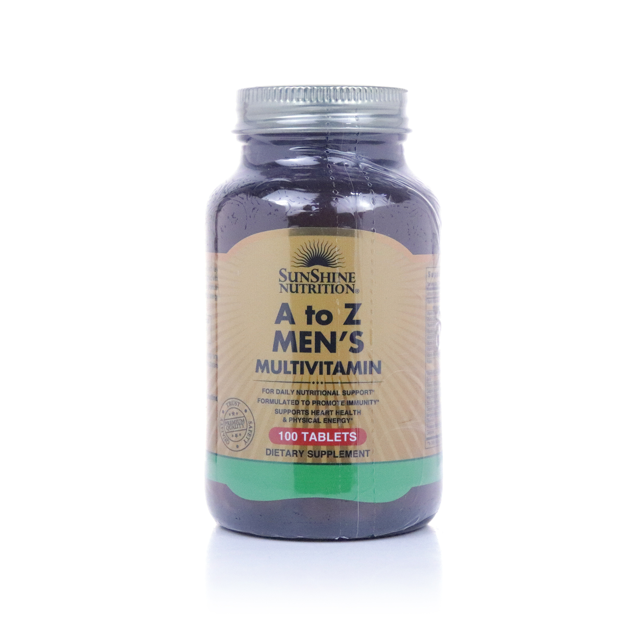 Sunshine Nutrition A to Z Mens Multivitamin Tablets 