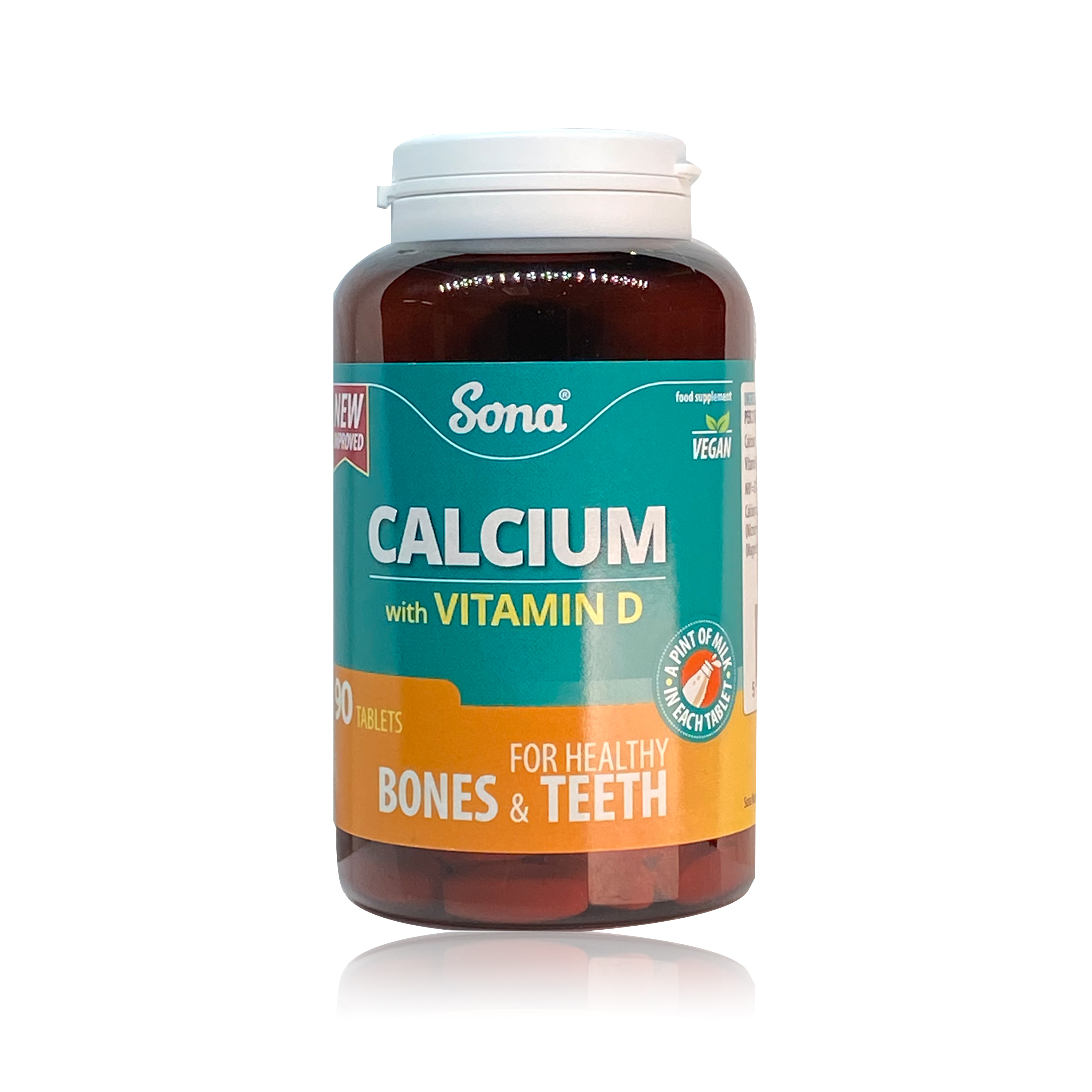 Sona Calcium with Vit D Tablets 
