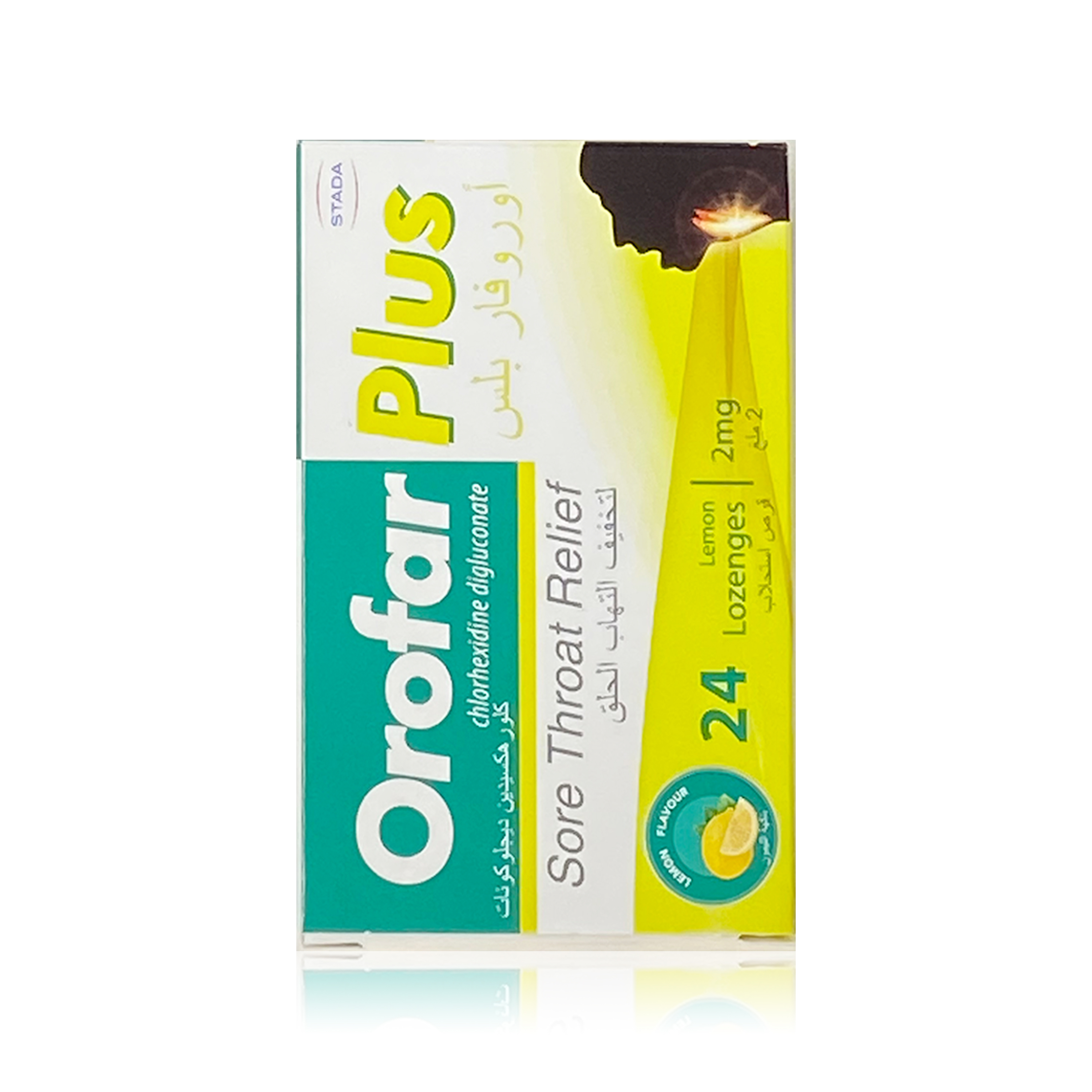 Orofar Plus Sore Throat Lemon Chlorhexidine