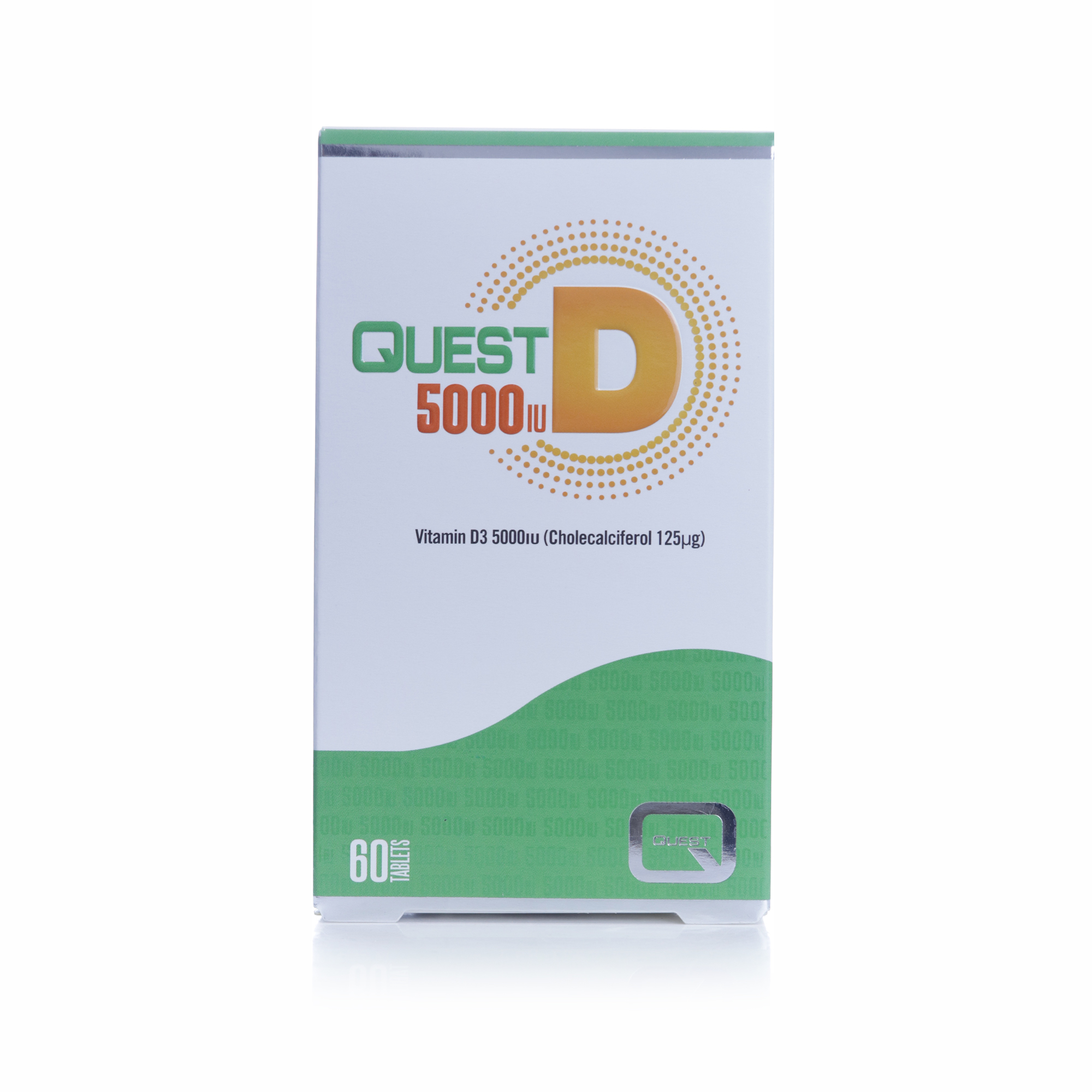 Quest D-5000IU Tablets, 30 Tablets