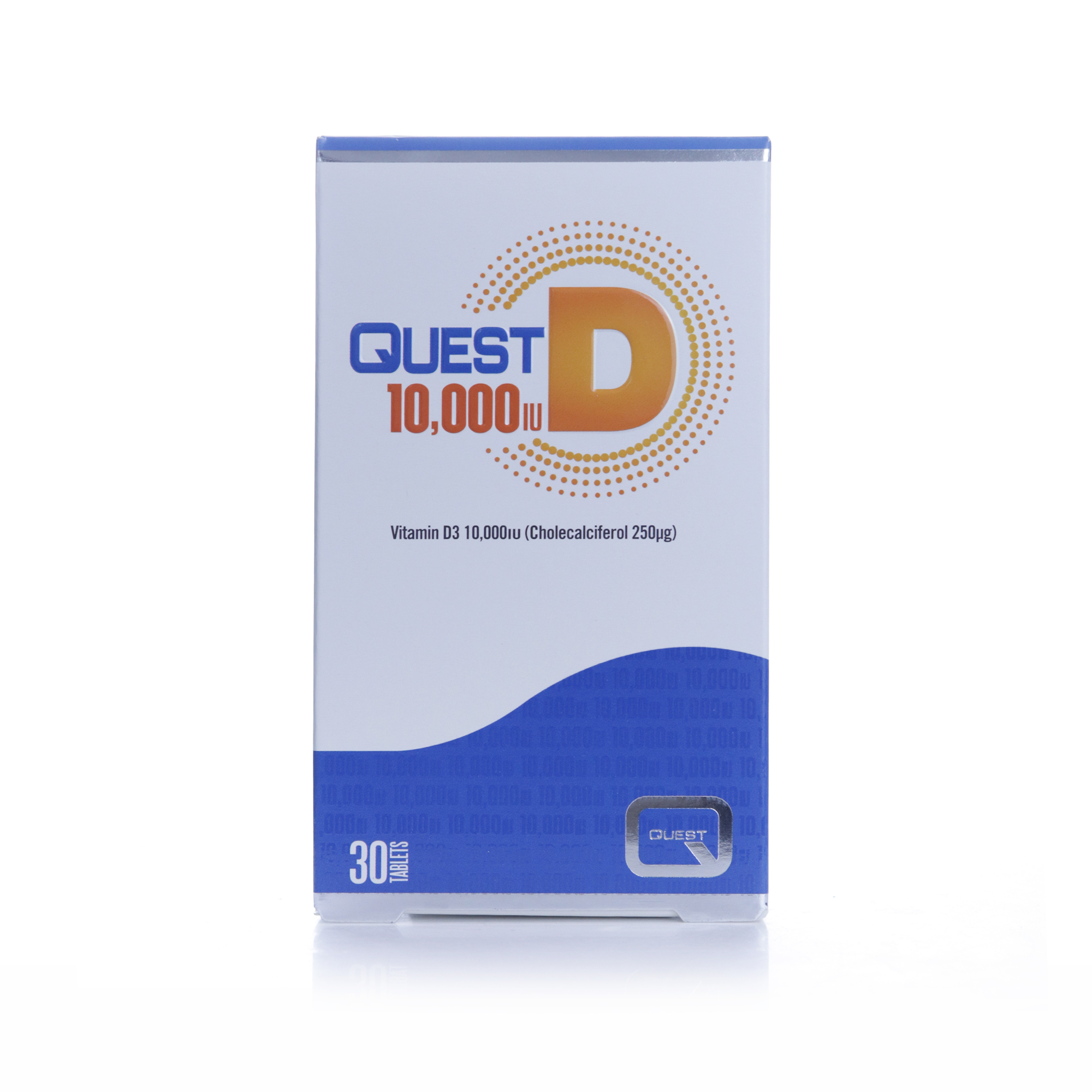 Quest Vitamin D3 10000Iu Tablets, 30 Tablets