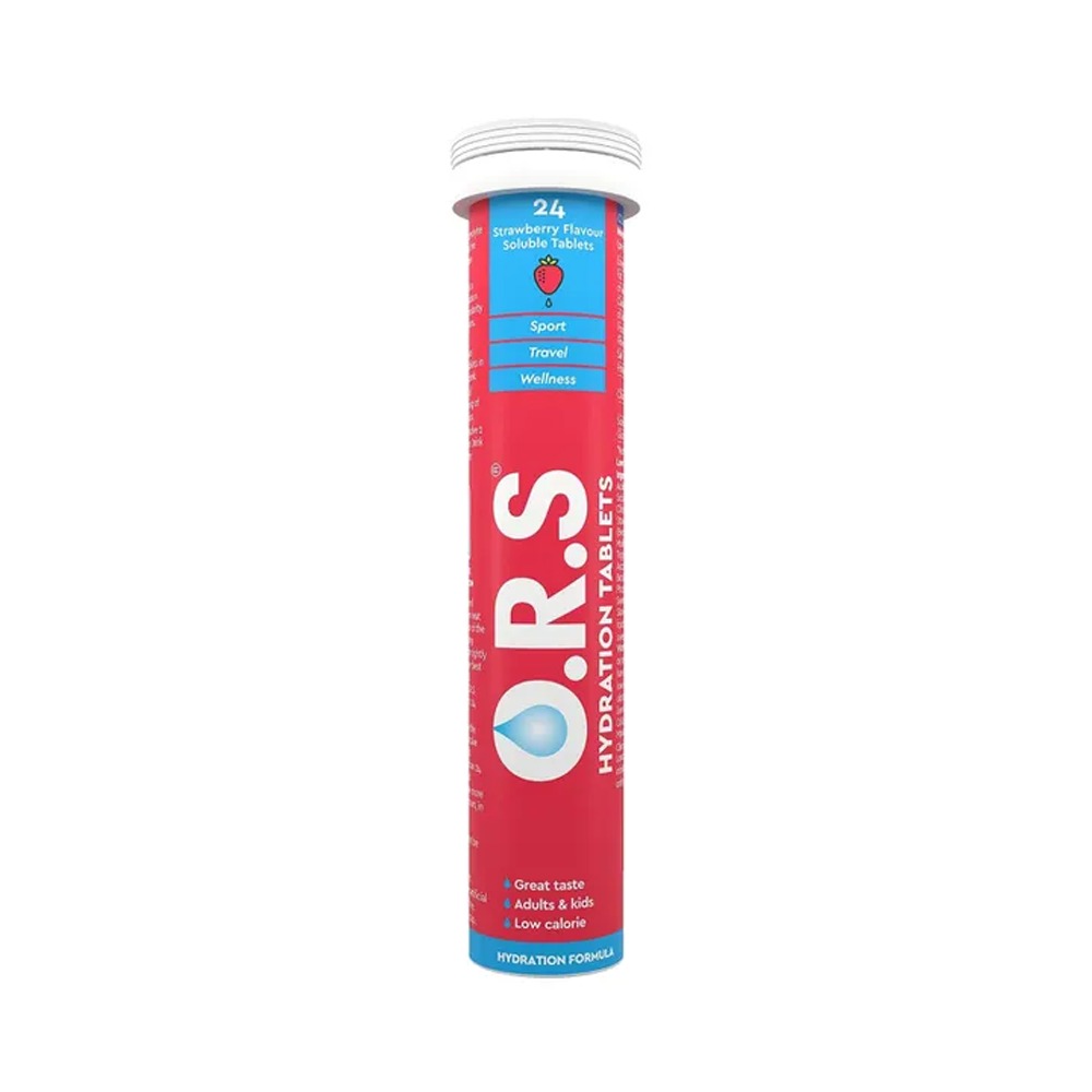 ORS Soluble Tablets Strawberry Flavor