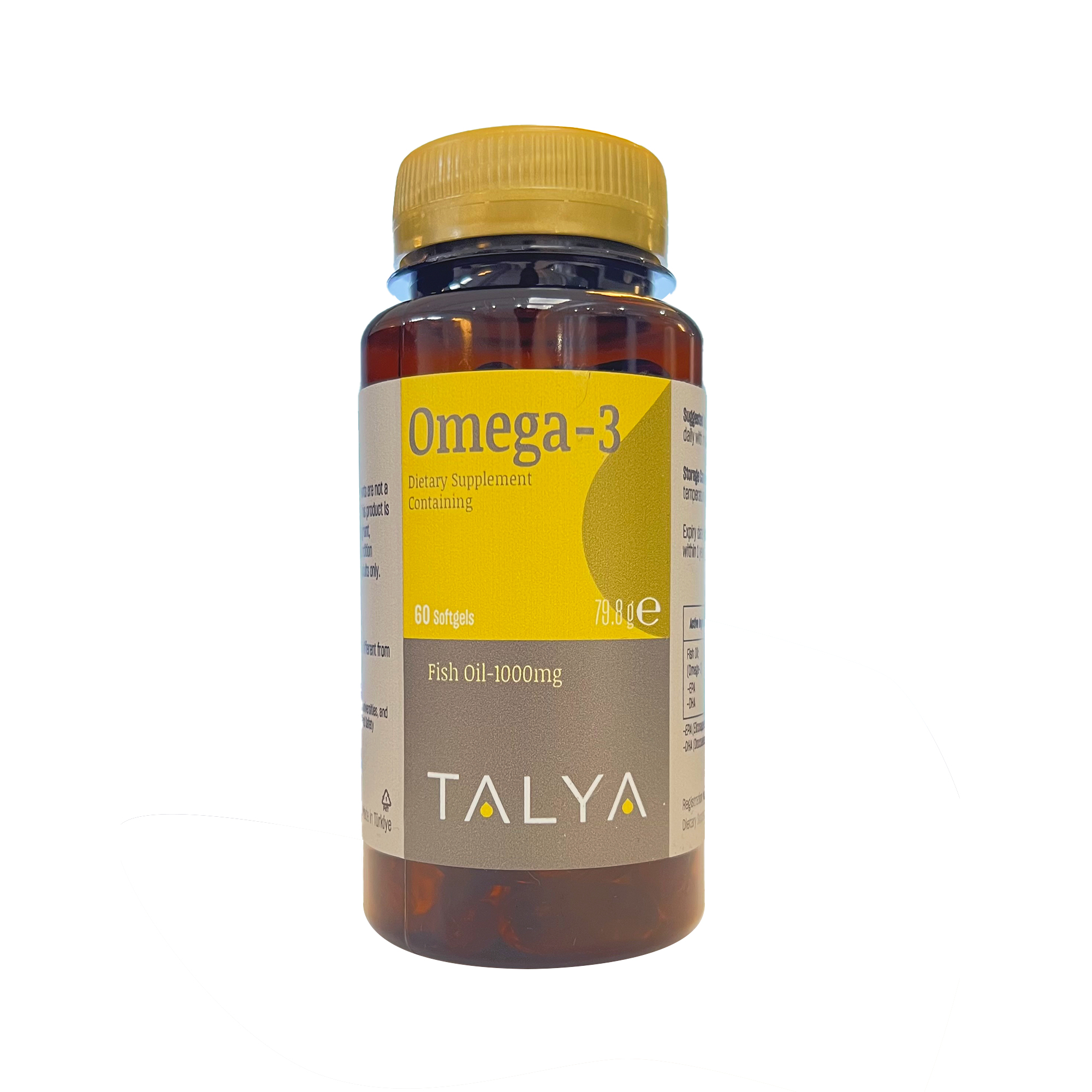 Talya Omega 3 Softgels, 60 Softgels