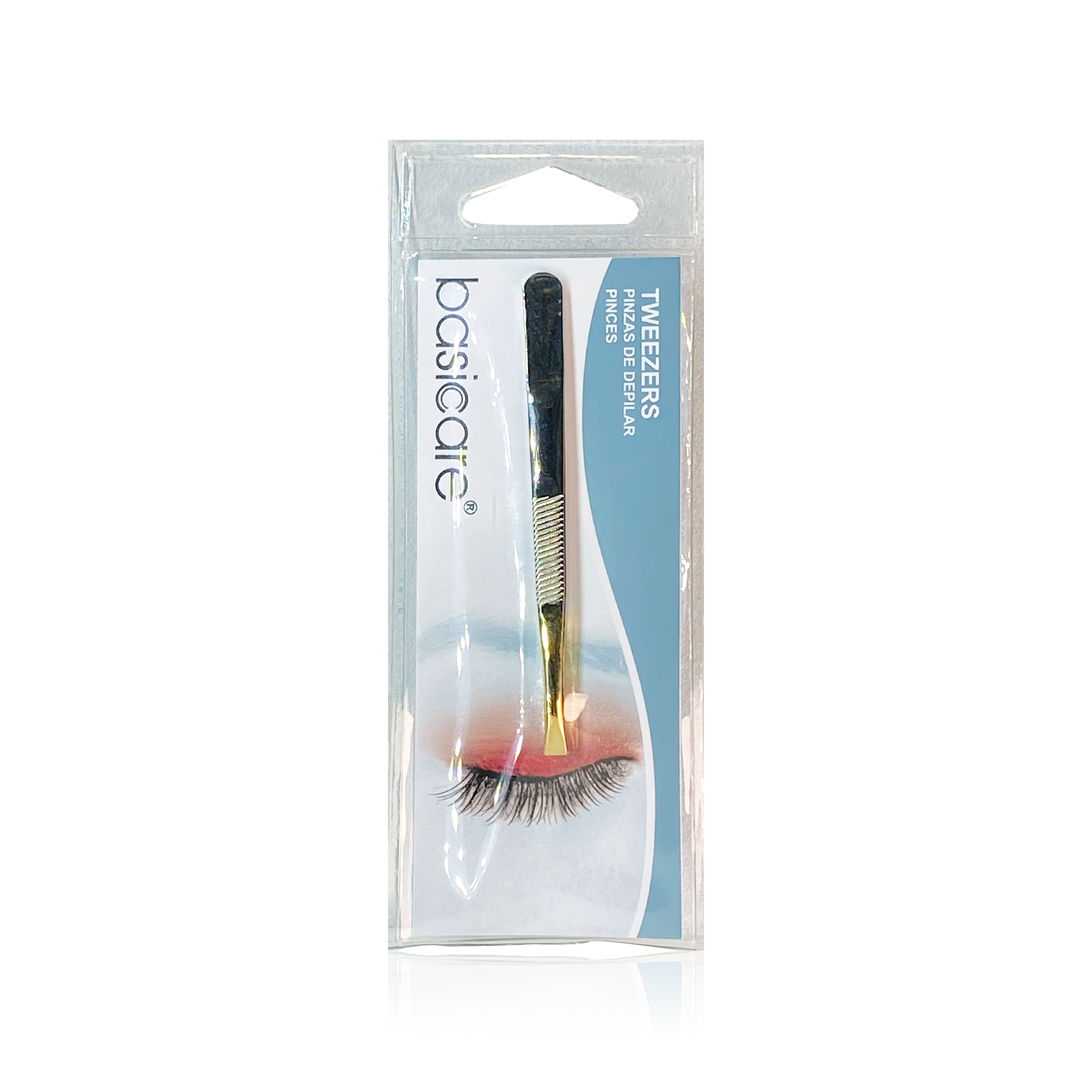 Tweezer gold flat tip