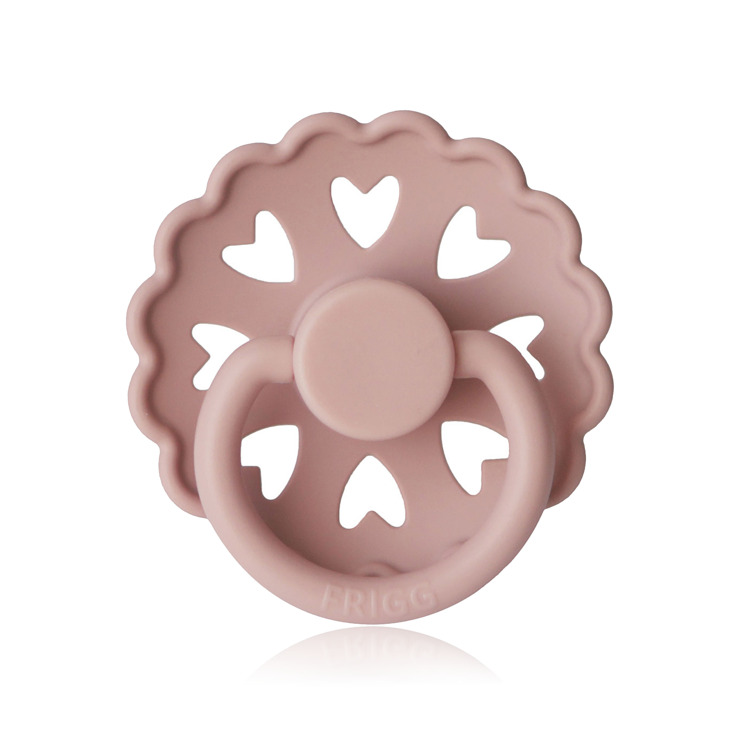 FF Silicone Pacifier 0-6M 1-P Blush S1