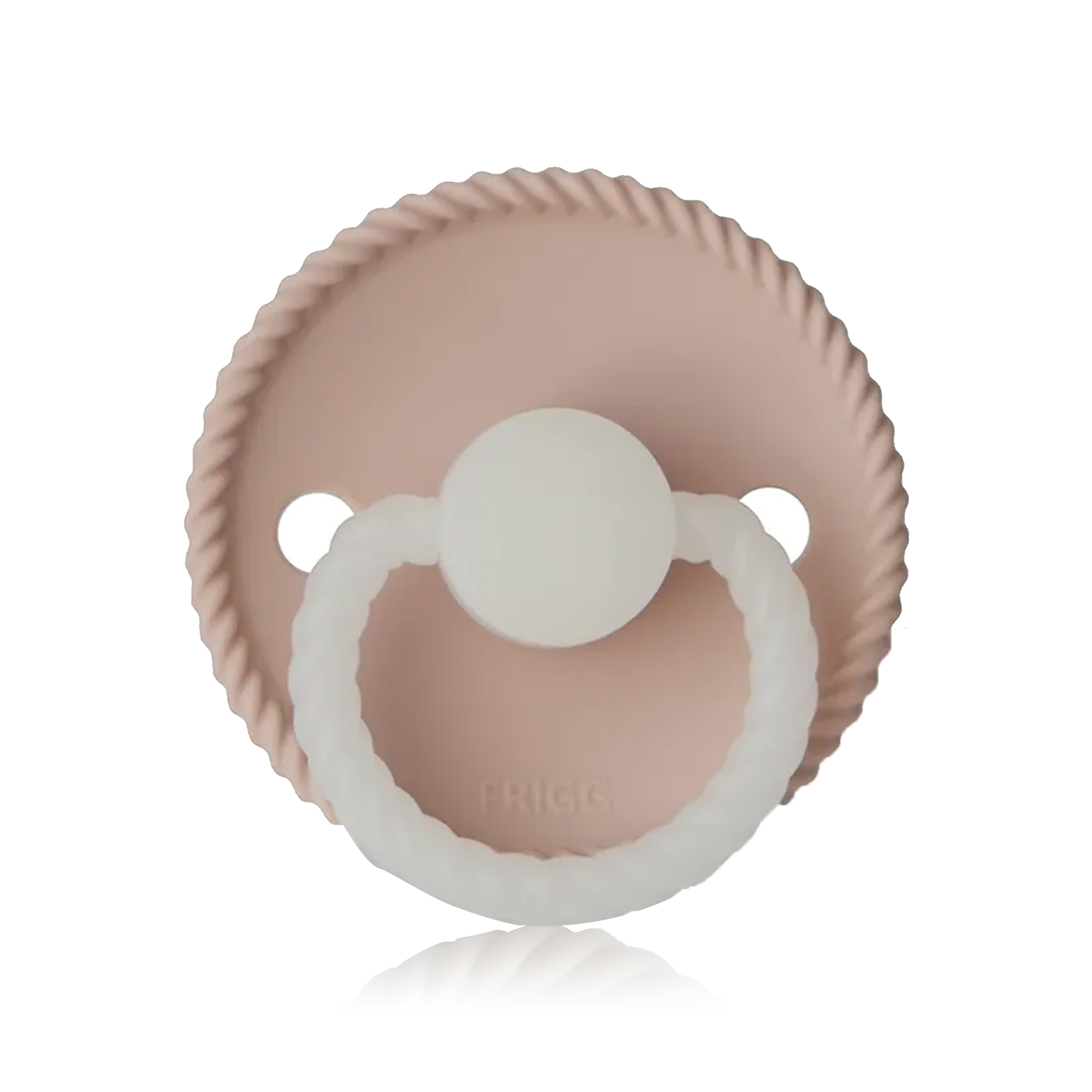 FD Silicone Pacifier 0-6M 1-P Blush Night S1