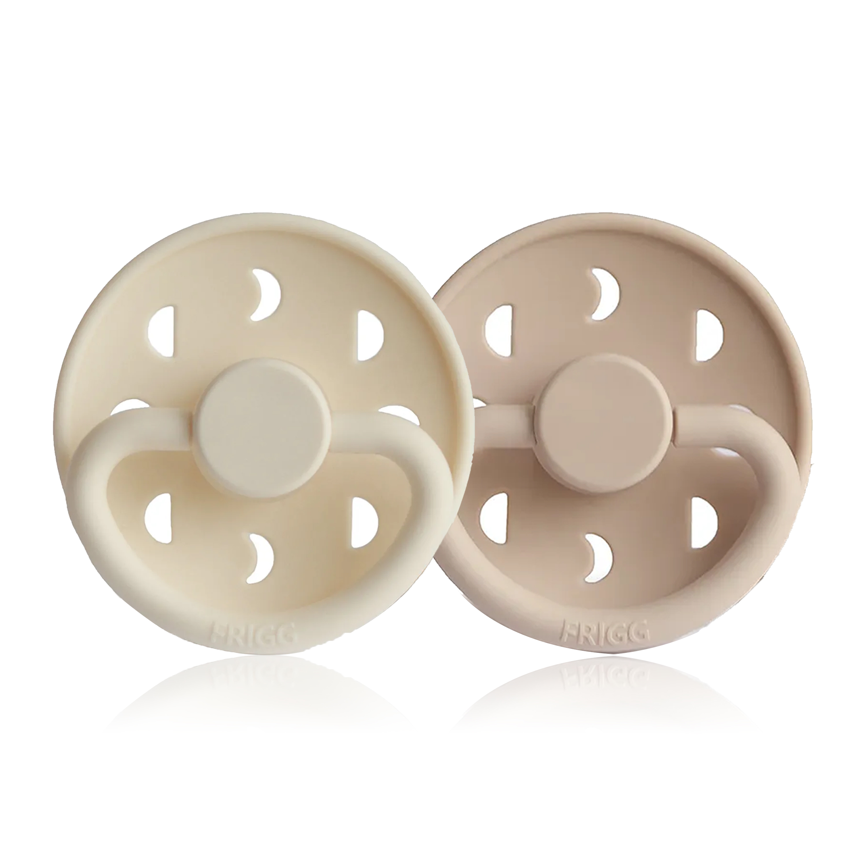 FMP Silicone Pacifier 0-6M 2-P Cream Croissant S1