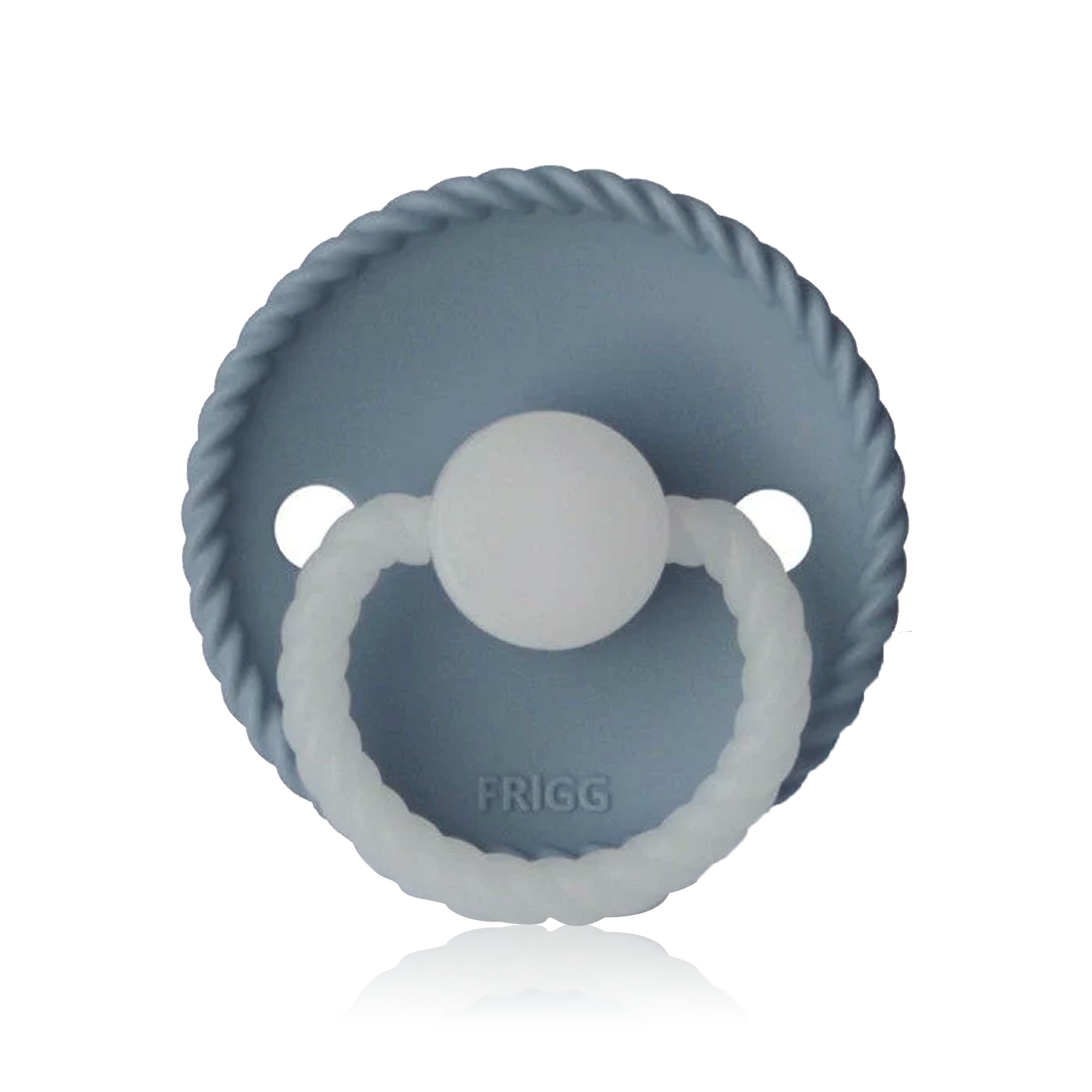 FR Night Silcone Pacifer 0-6M 1-P Stone Blue Nt S1