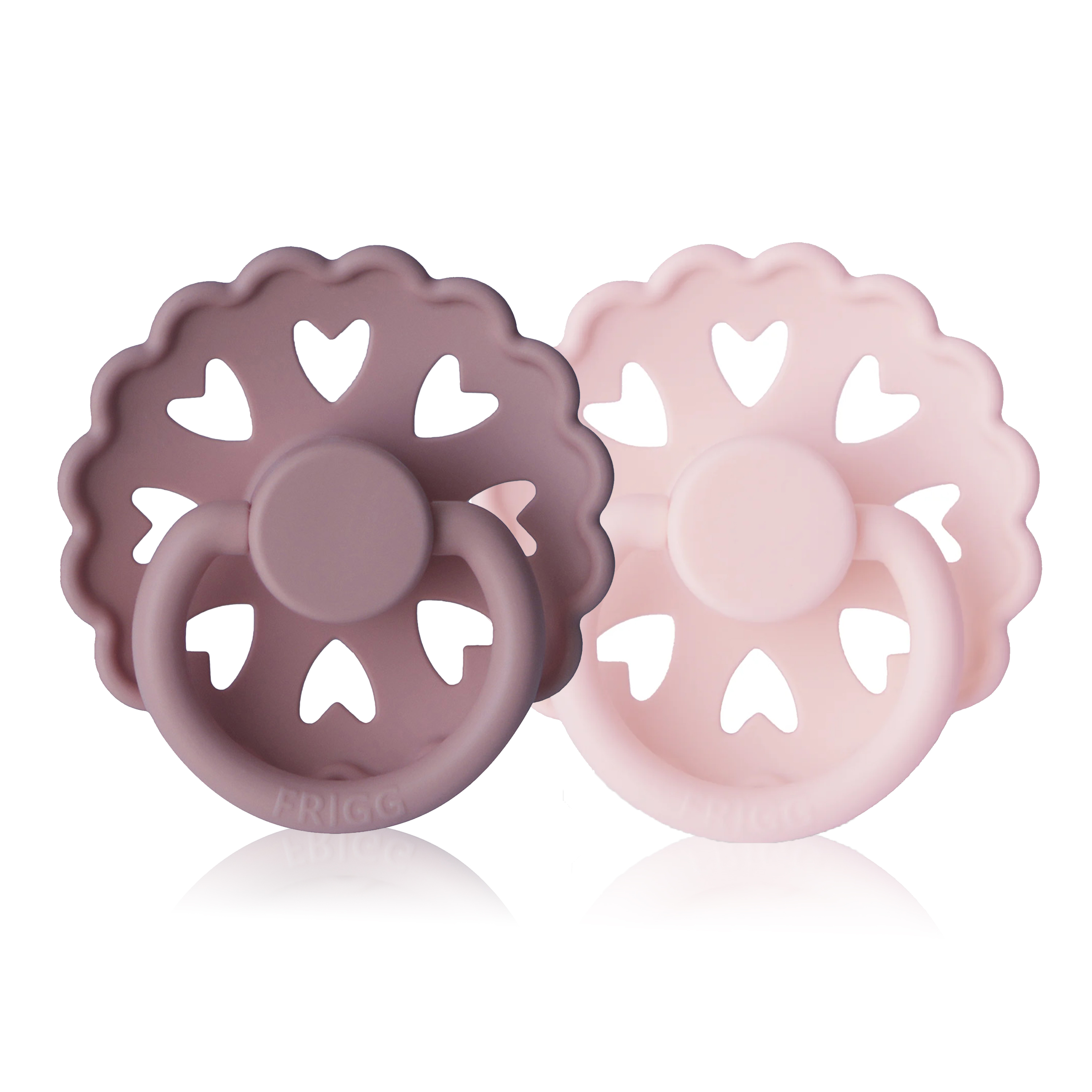 FF Silcone 6-18M 2-P Twilight Mauve White Lilac S2