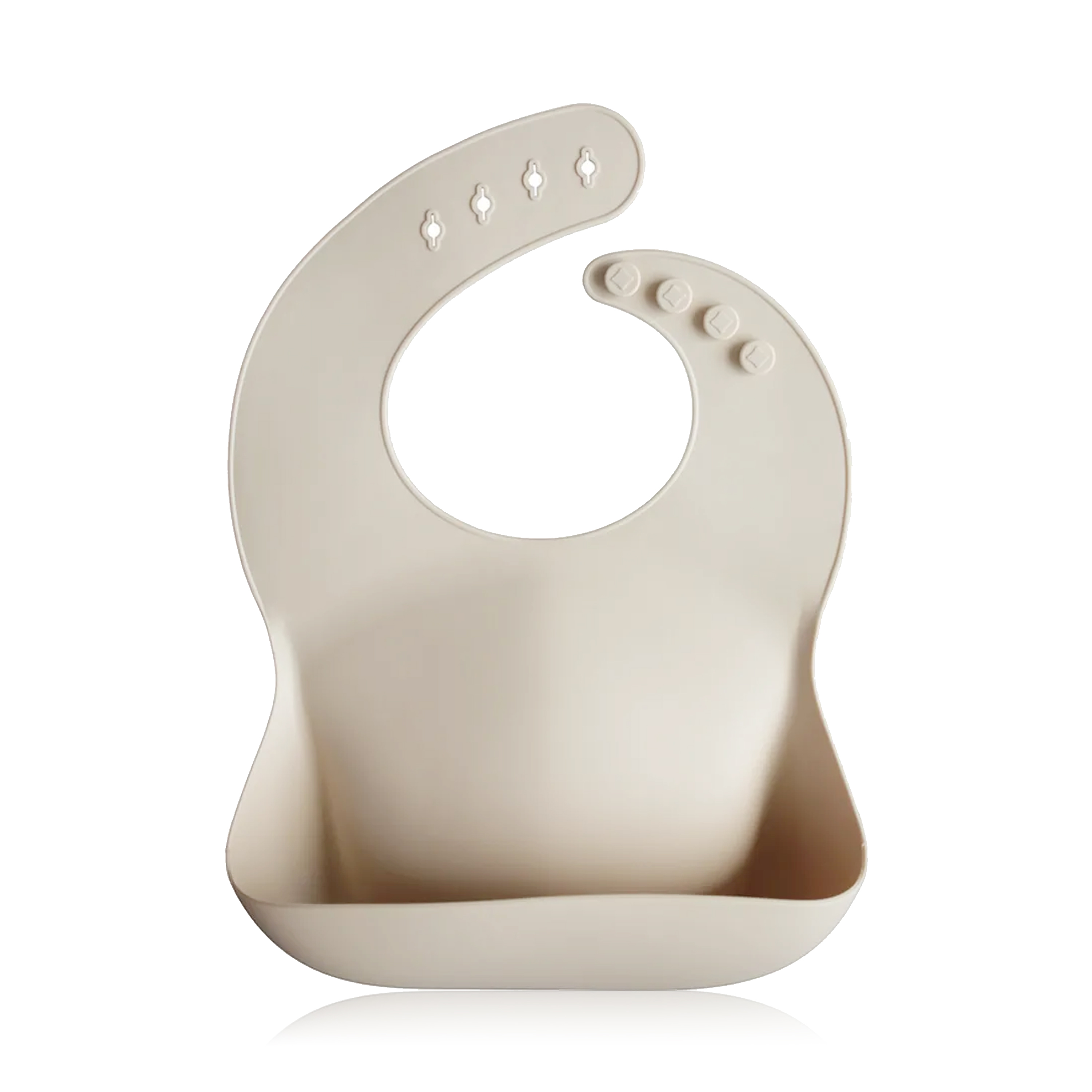 Mushie Silicone Bib Shifting Sand