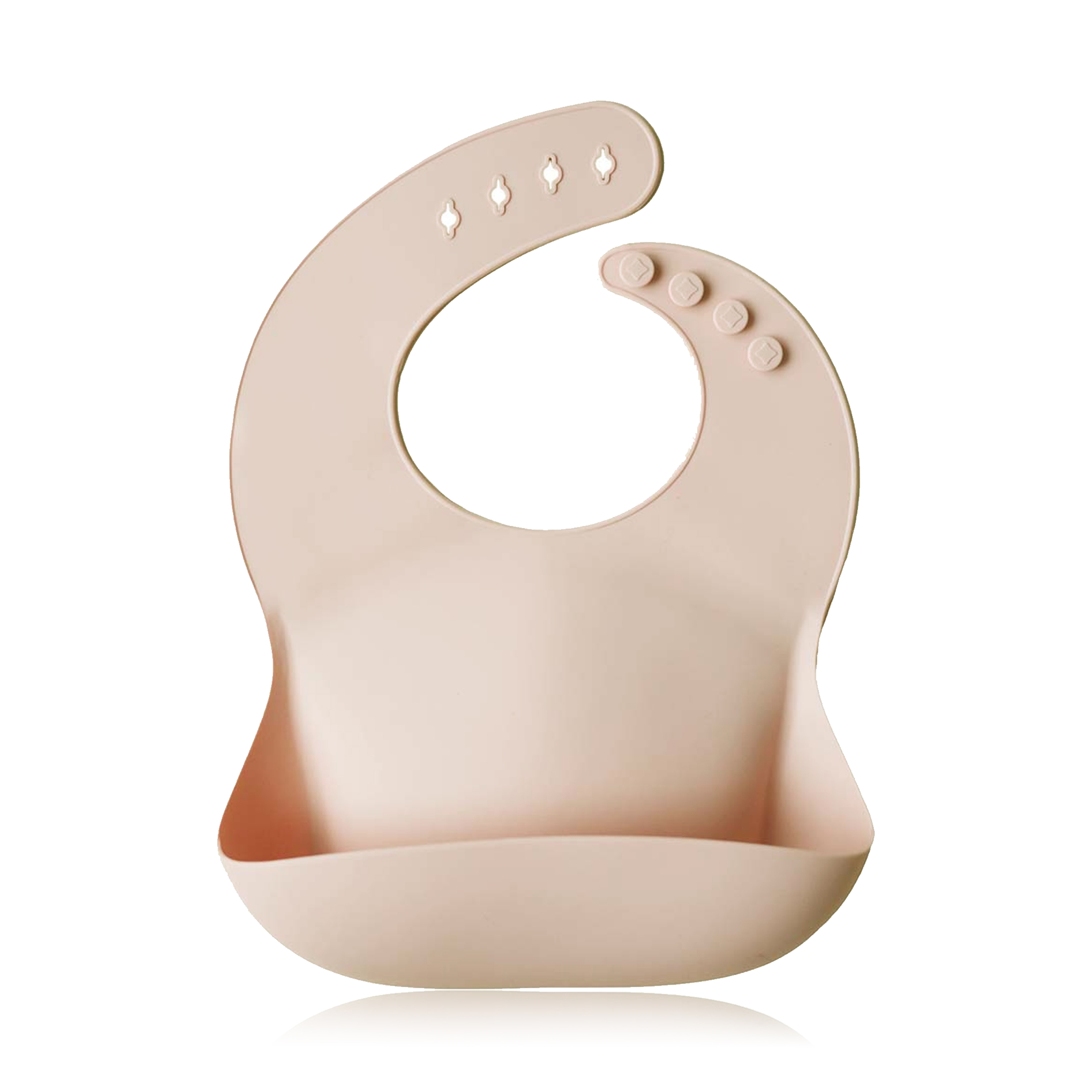 Mushie Silicone Bib Blush